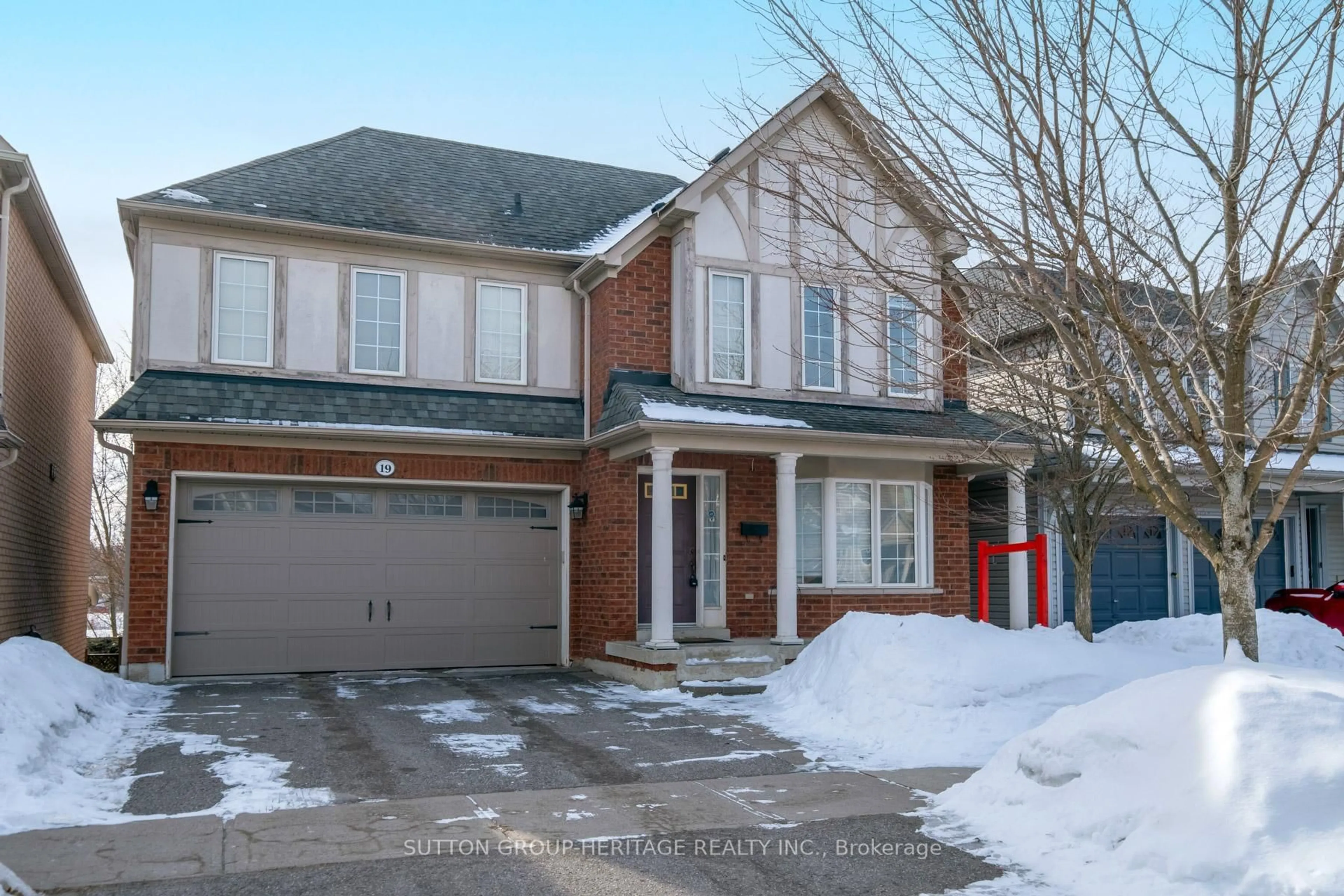 Home with brick exterior material, street for 19 Bradbury Cres, Ajax Ontario L1T 4H5