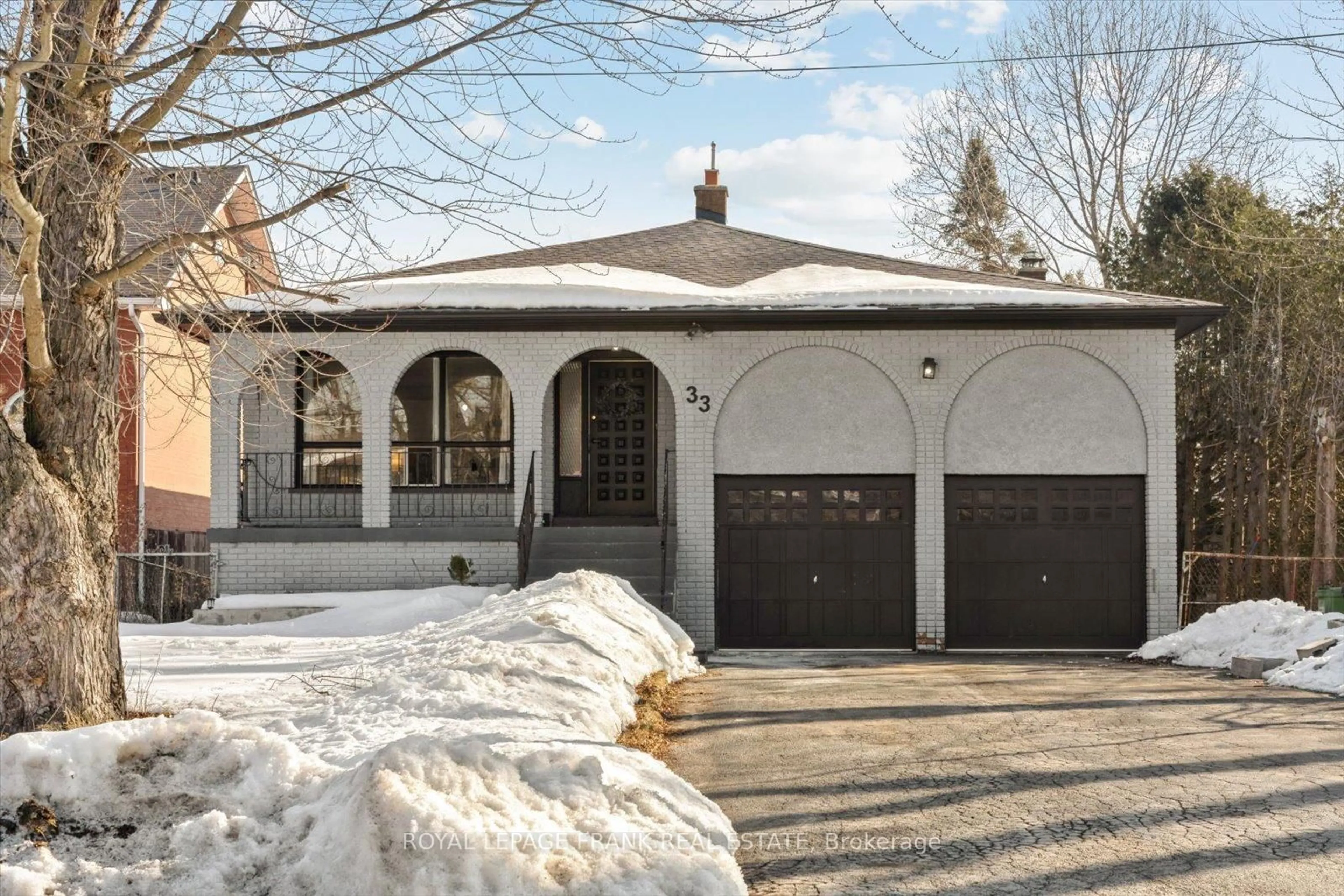 Home with brick exterior material, street for 33 Homestead Rd, Toronto Ontario M1E 3R8