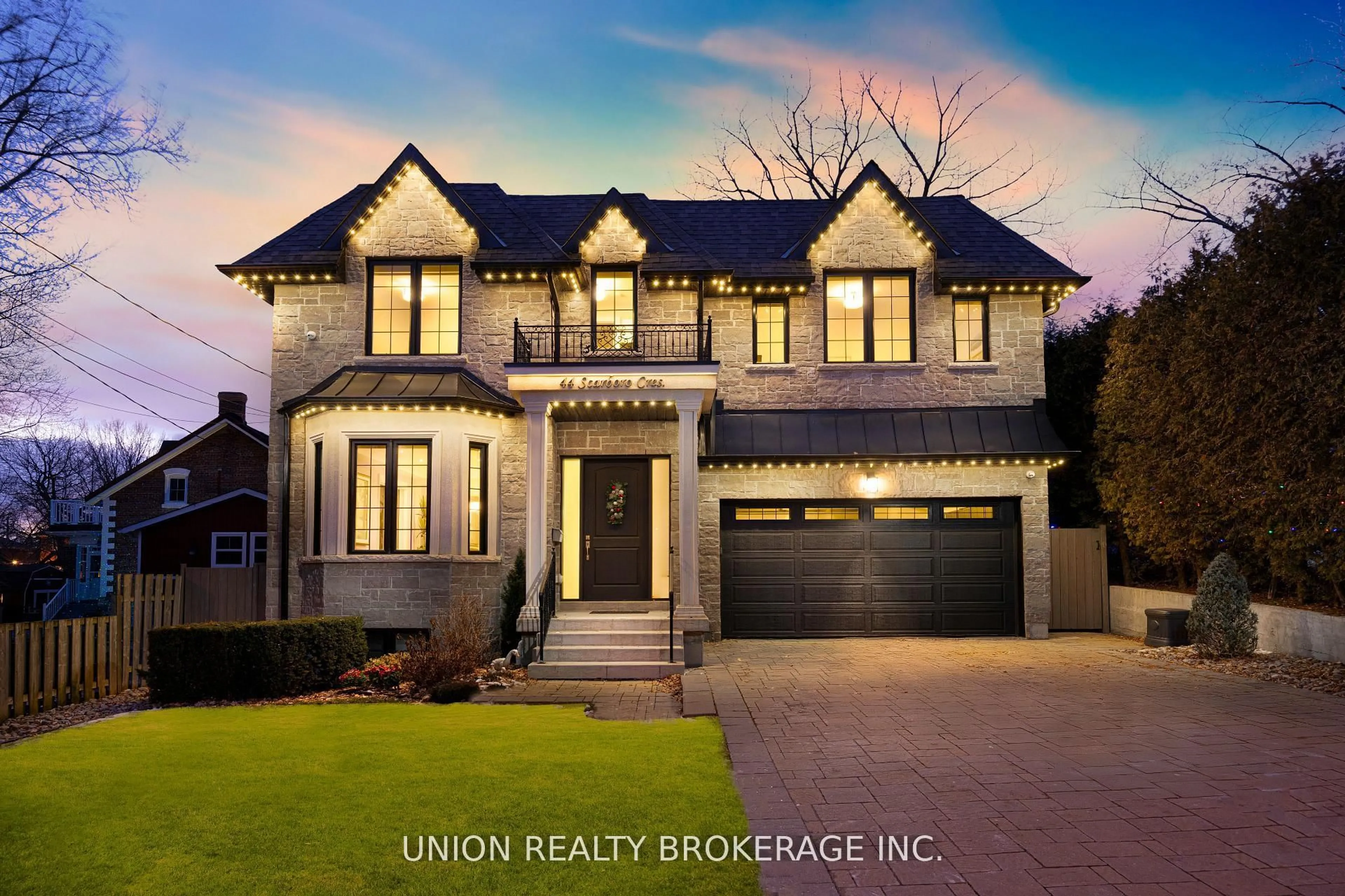 Home with brick exterior material, street for 44 Scarboro Cres, Toronto Ontario M1M 2J4