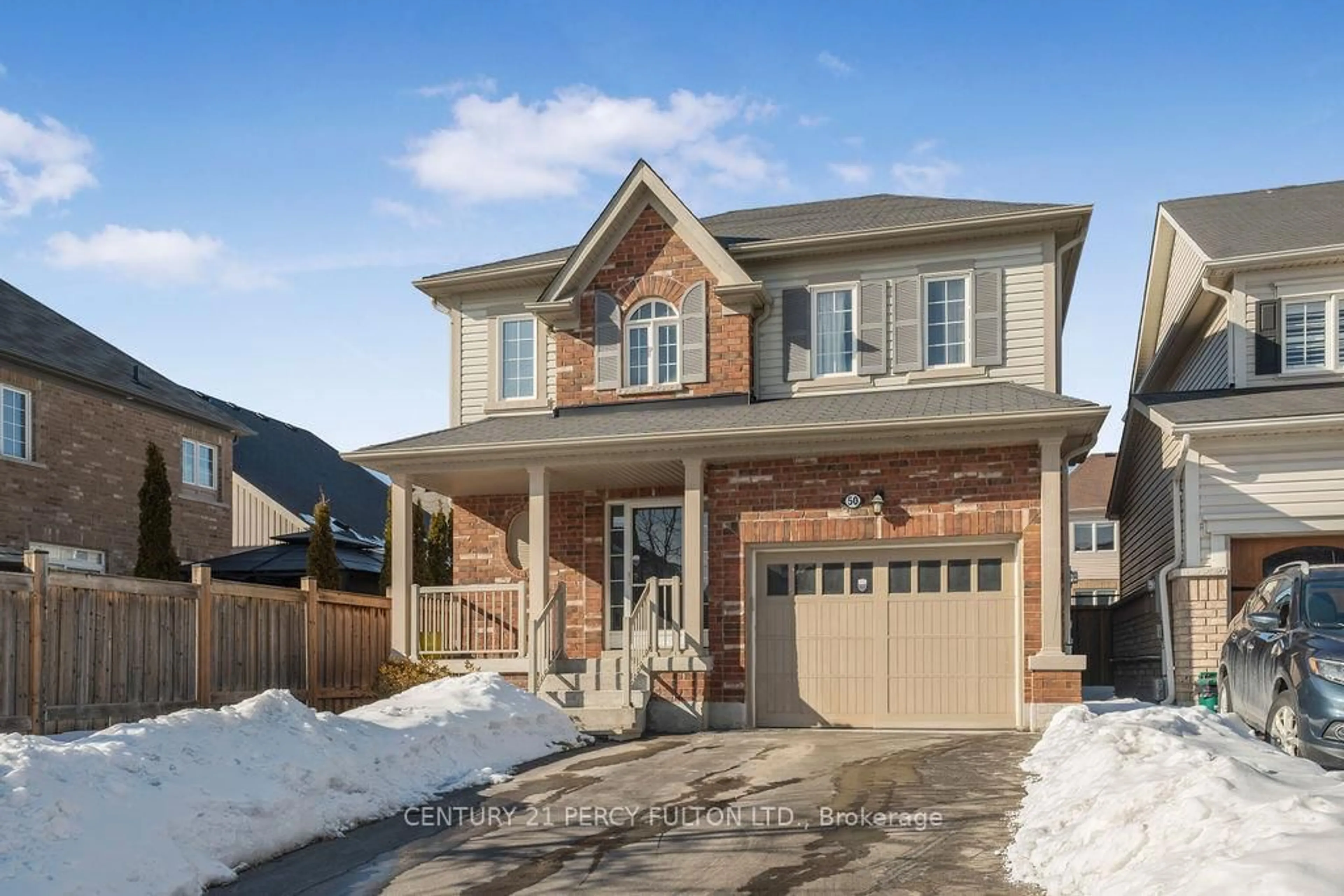 Home with brick exterior material, street for 50 Robb Lane, Clarington Ontario L1C 3K2