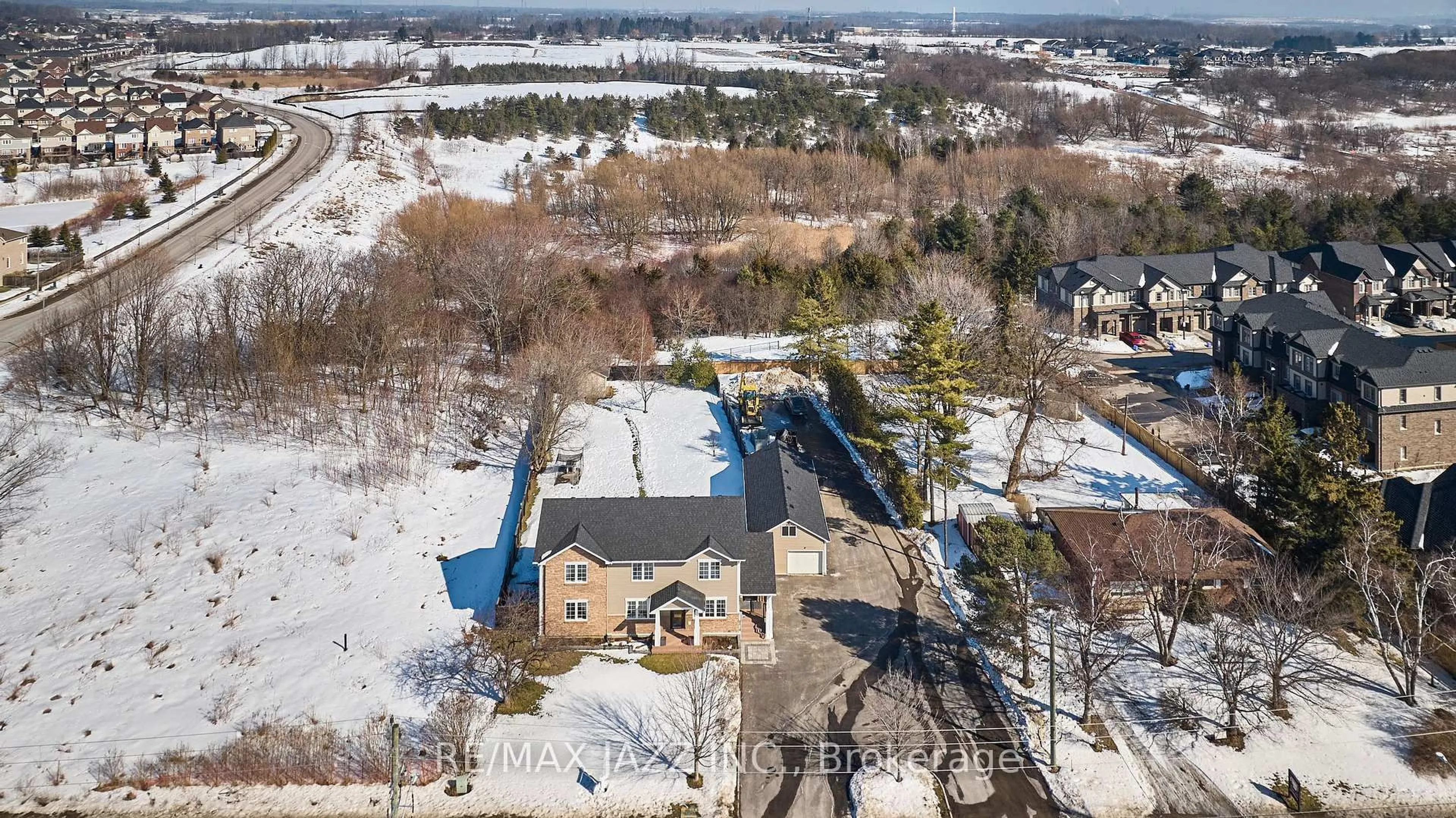 A pic from outside/outdoor area/front of a property/back of a property/a pic from drone, street for 2125 Prestonvale Rd, Clarington Ontario L1E 2S2