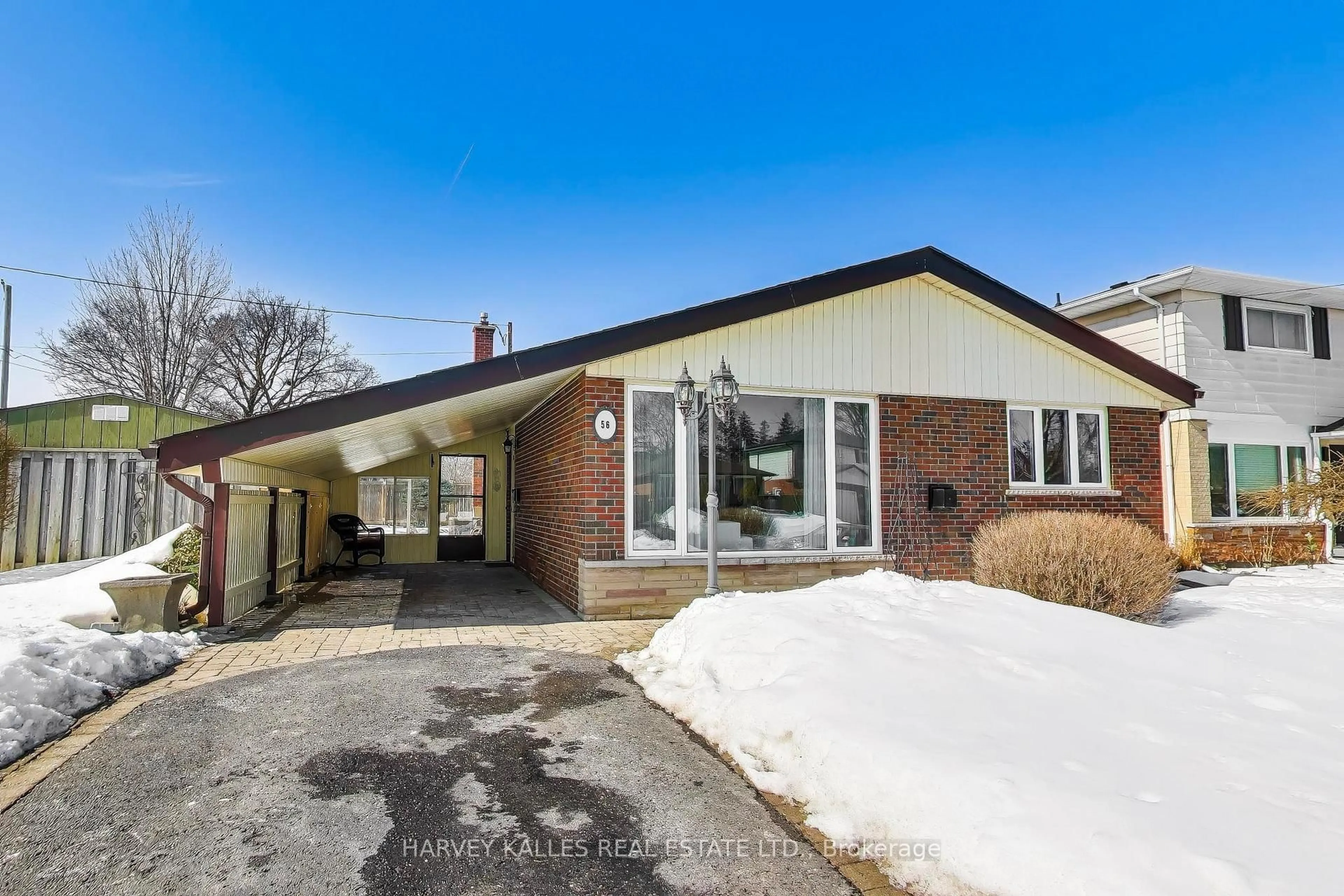 Home with brick exterior material, street for 56 Thorncliffe St, Oshawa Ontario L1H 7G9