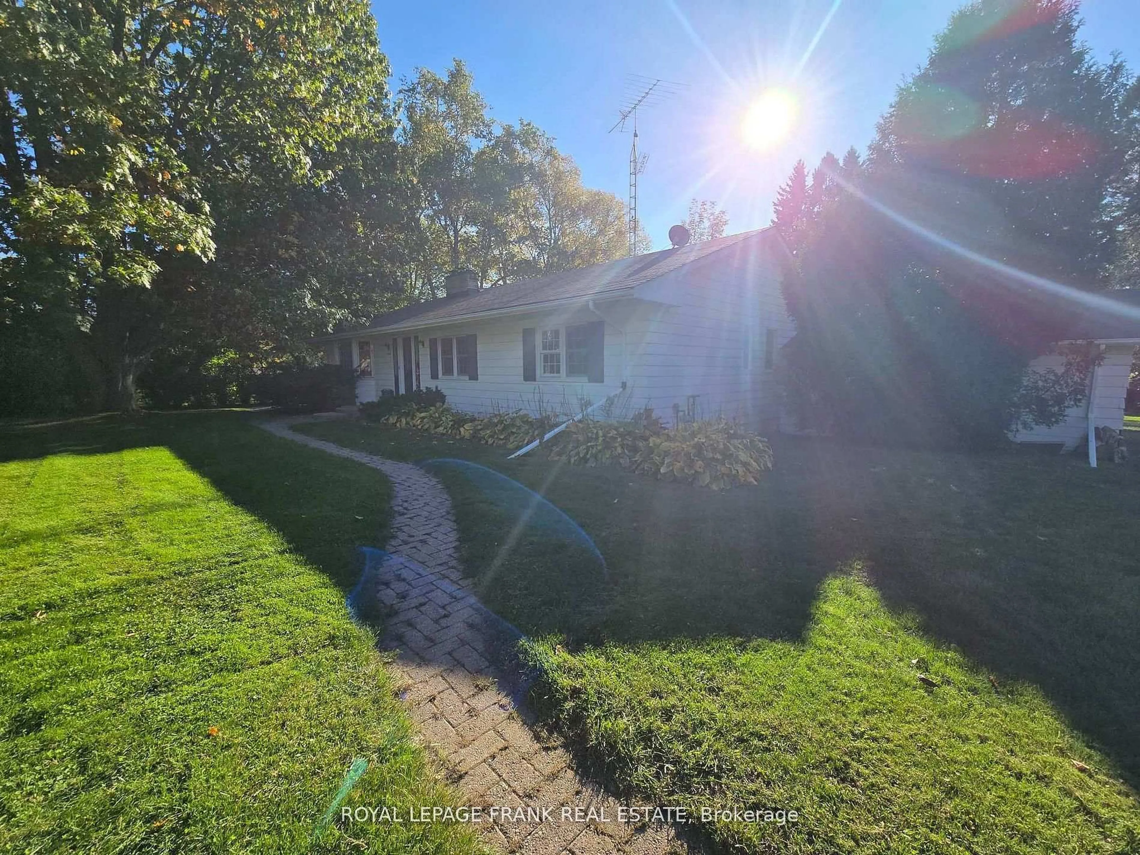 A pic from outside/outdoor area/front of a property/back of a property/a pic from drone, water/lake/river/ocean view for 1330 Church St, Clarington Ontario L1B 1C6