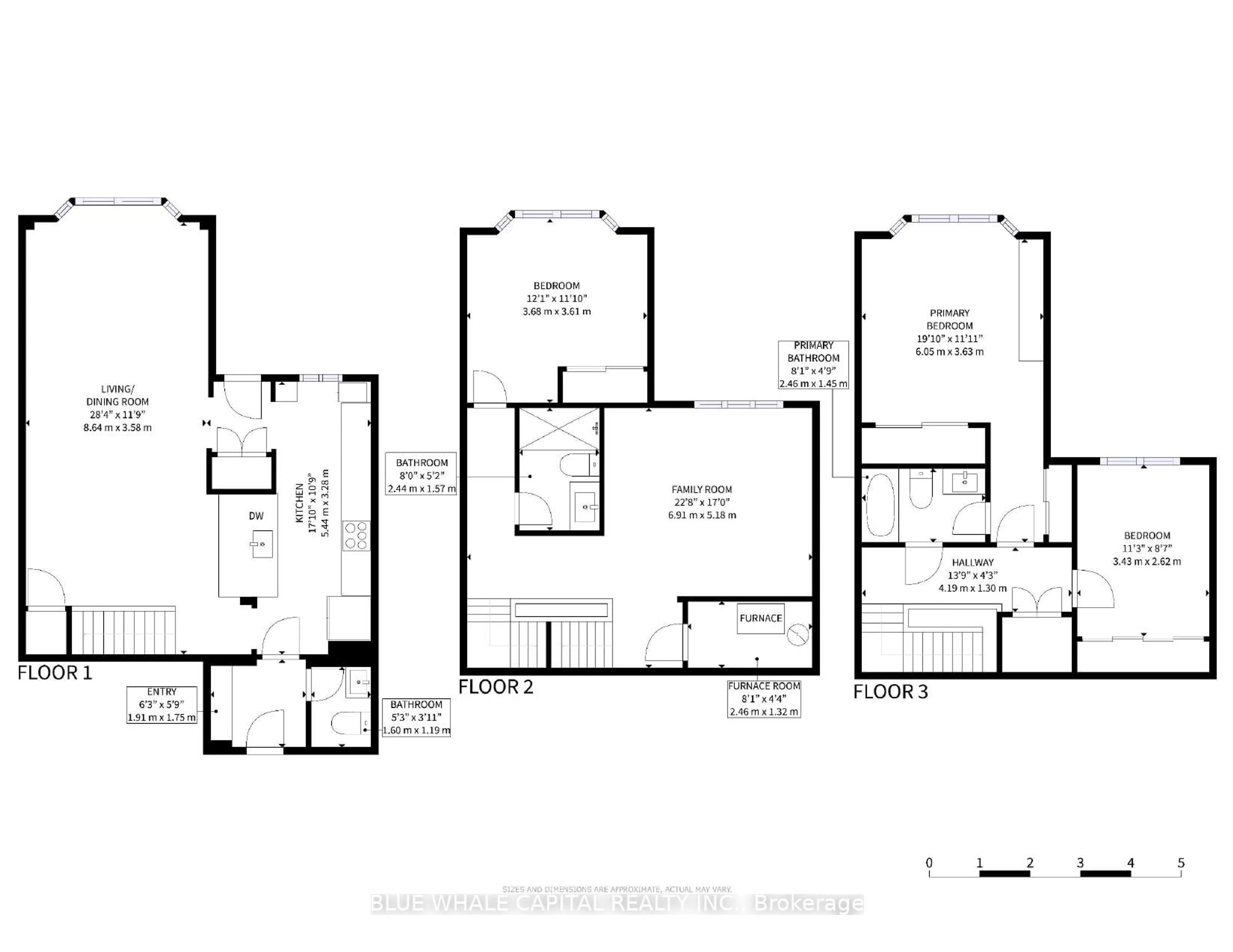 Floor plan for 97 Mondeo Dr, Toronto Ontario M1P 5B6