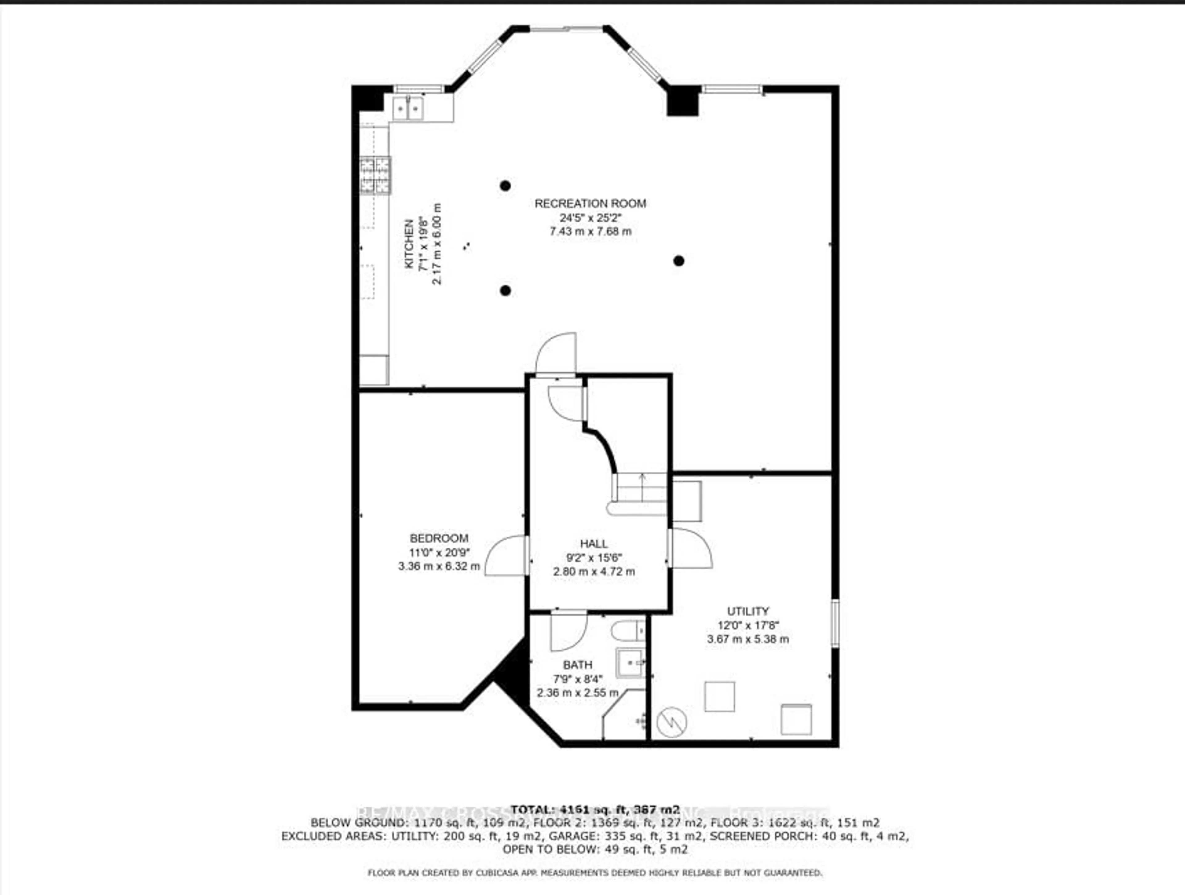 Floor plan for 6 Glenheather Terr, Toronto Ontario M1B 5H2