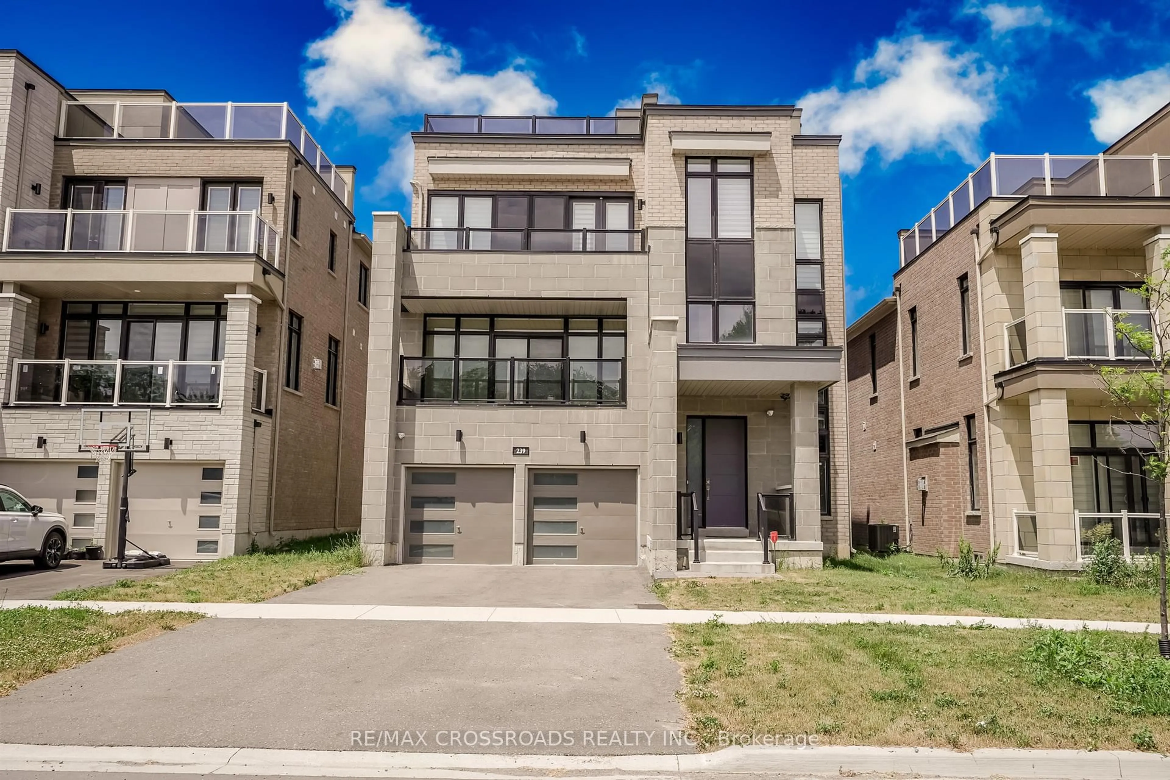 Home with brick exterior material, street for 239 Port Darlington Rd, Clarington Ontario L1C 4A9