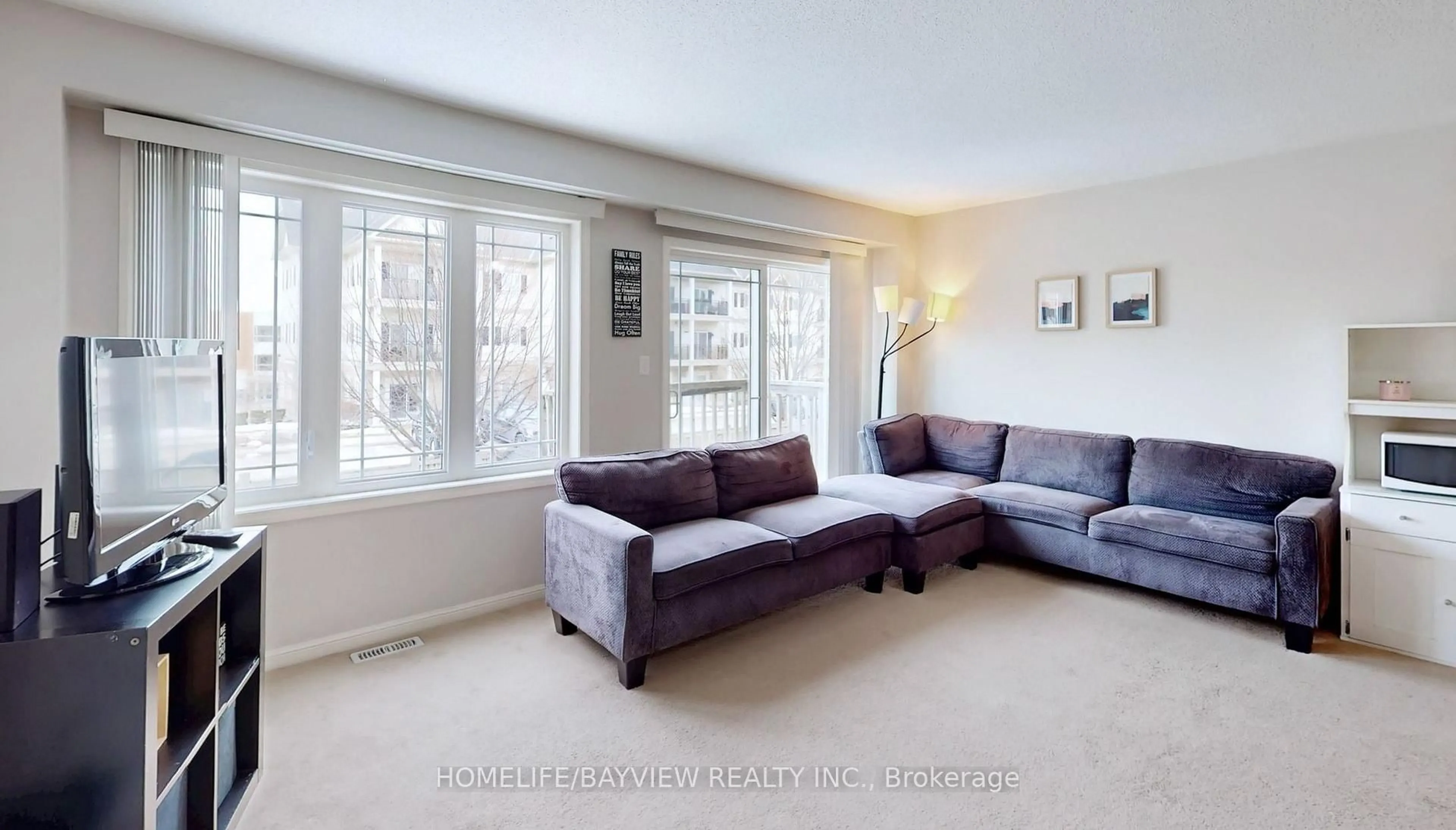 Living room with furniture, unknown for 51 Connell Lane #12, Clarington Ontario L1C 0L1