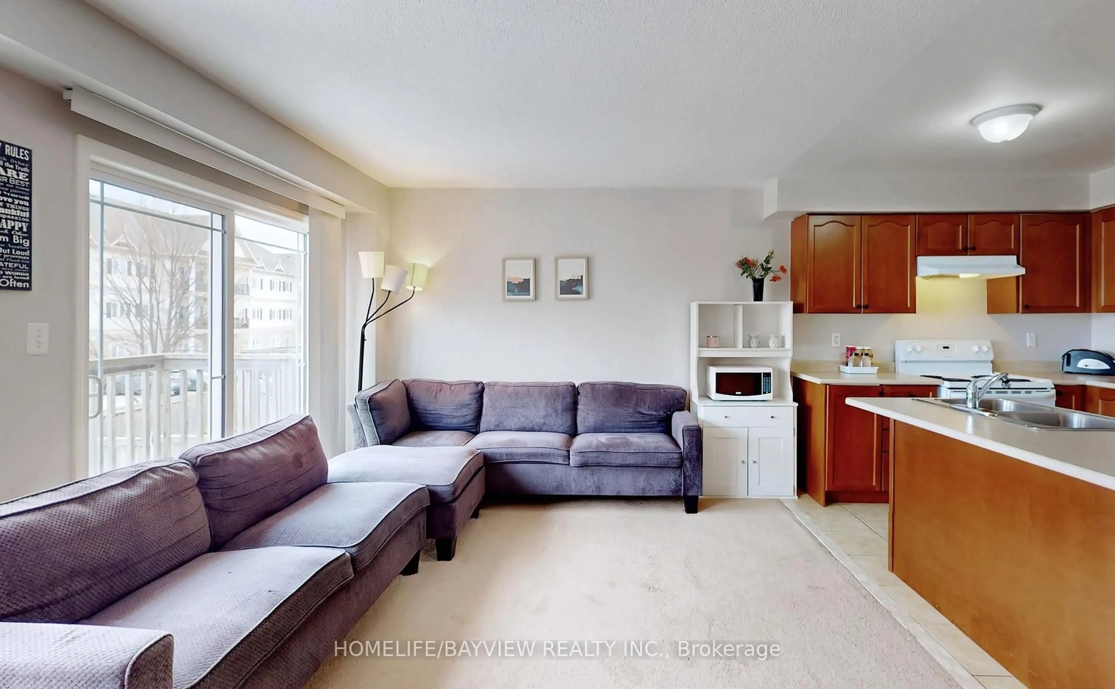 Living room with furniture, unknown for 51 Connell Lane #12, Clarington Ontario L1C 0L1