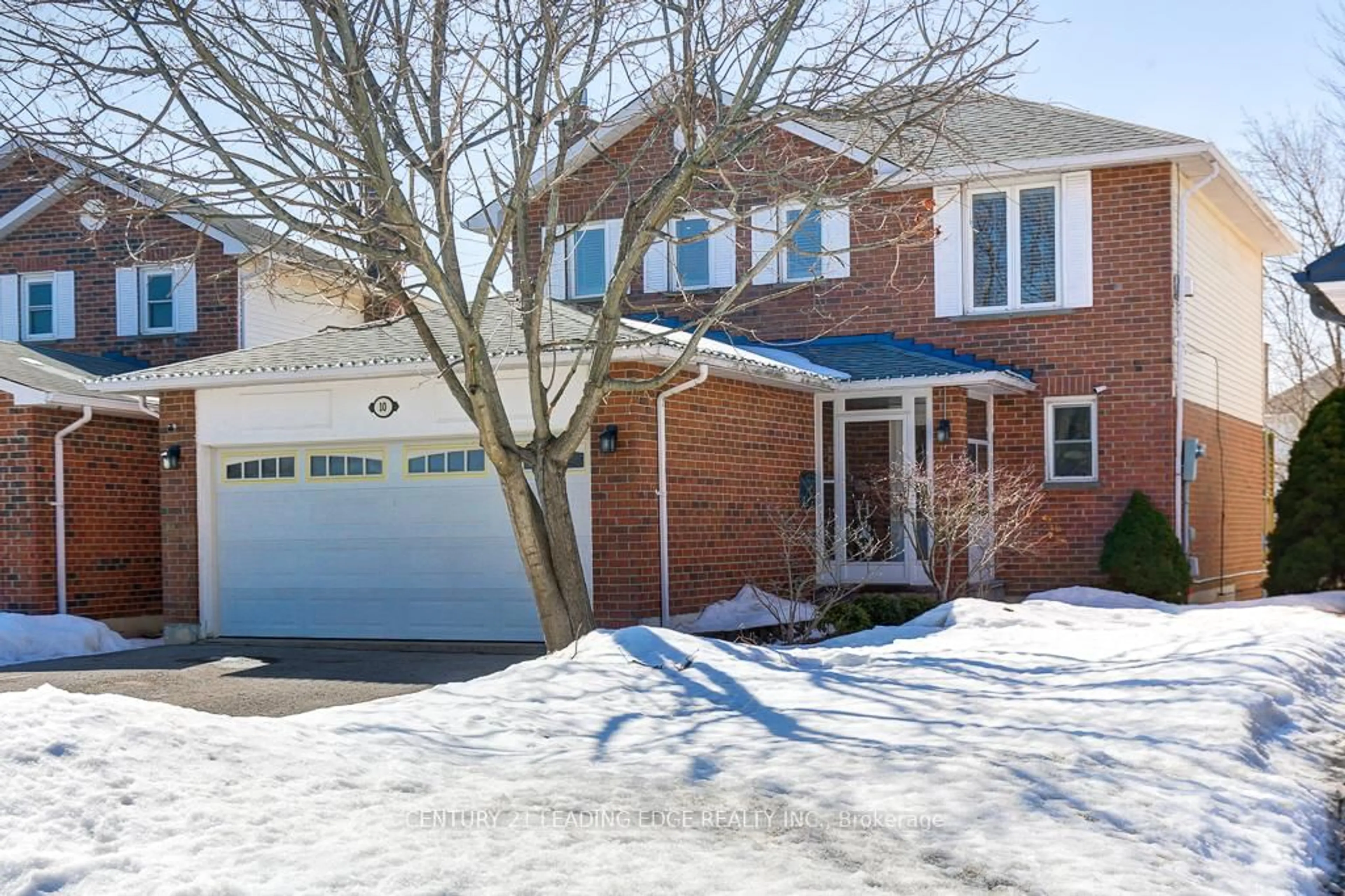 Home with brick exterior material, street for 10 EMPSON Crt, Ajax Ontario L1S 3Y3