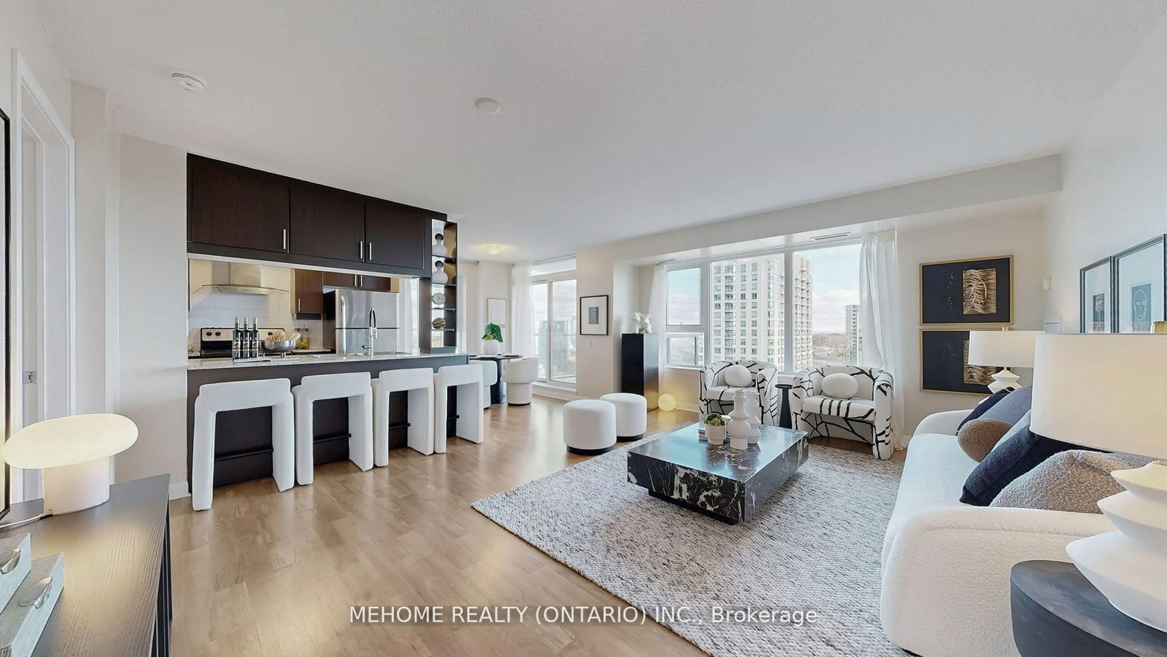 Open concept kitchen, unknown for 190 Borough Dr #2202, Toronto Ontario M1P 0B6