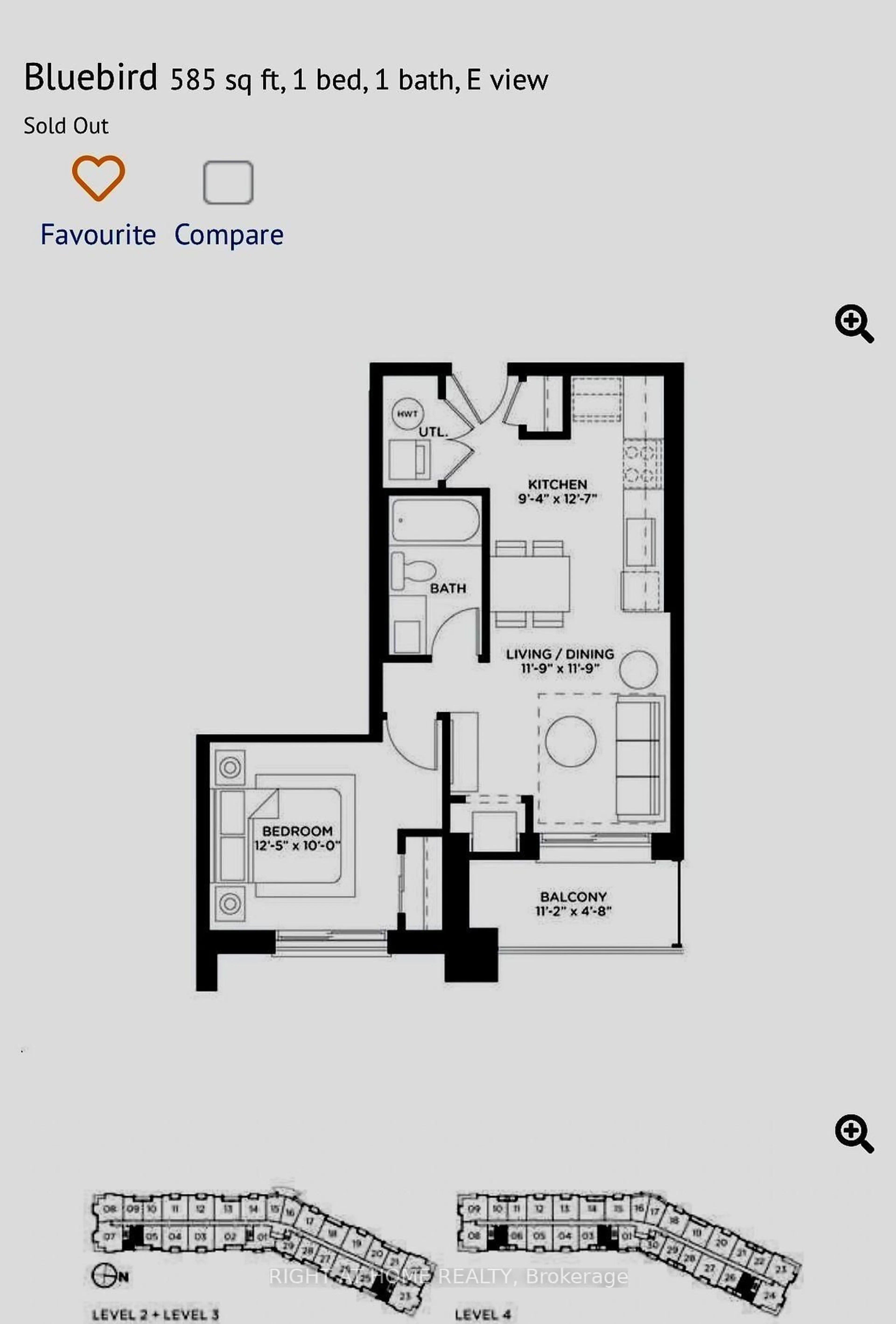 Floor plan for 385 Arctic Red Dr #425, Oshawa Ontario L1L 0W9