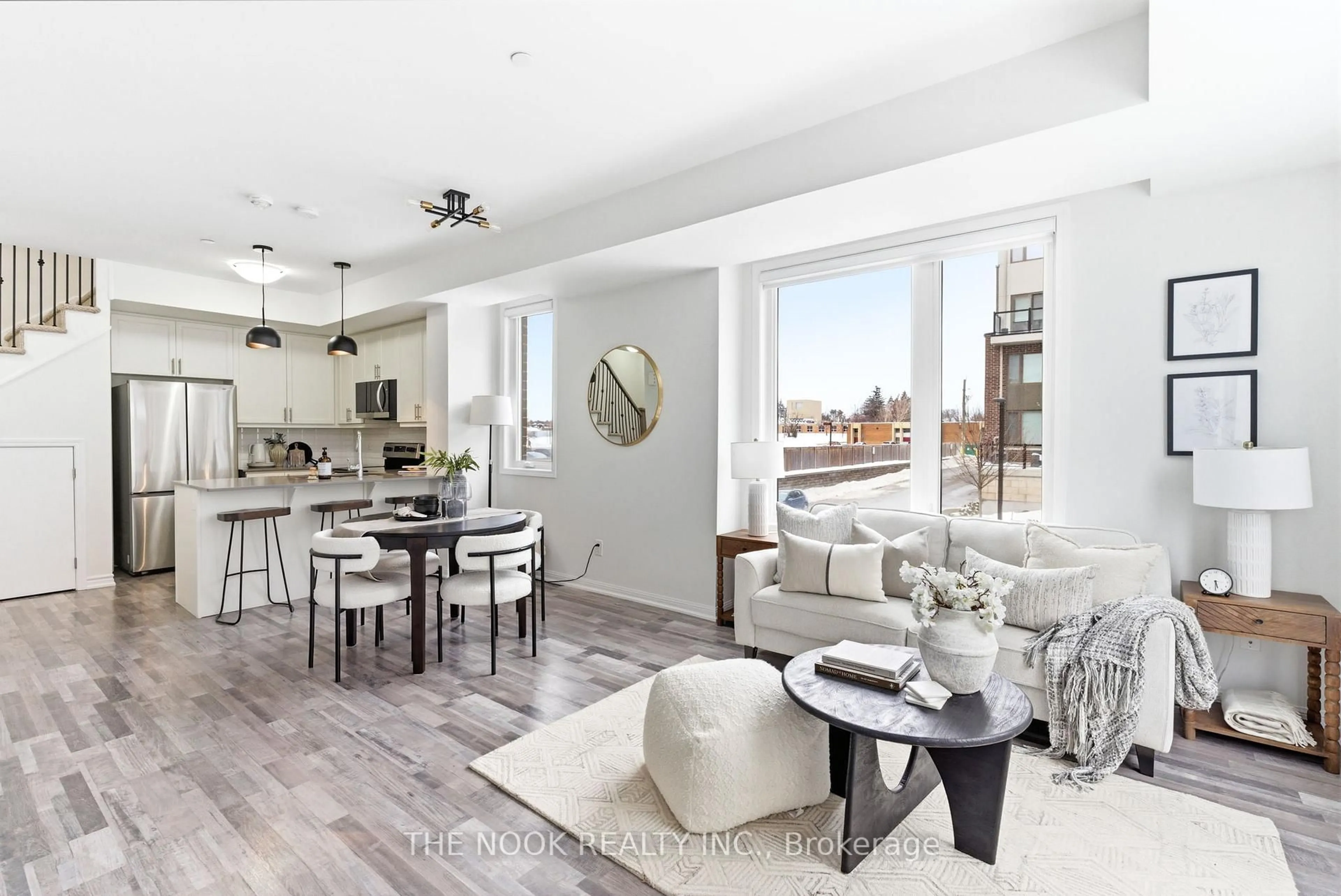 Open concept kitchen, unknown for 1460 Whites Rd #401, Pickering Ontario L1V 0E8