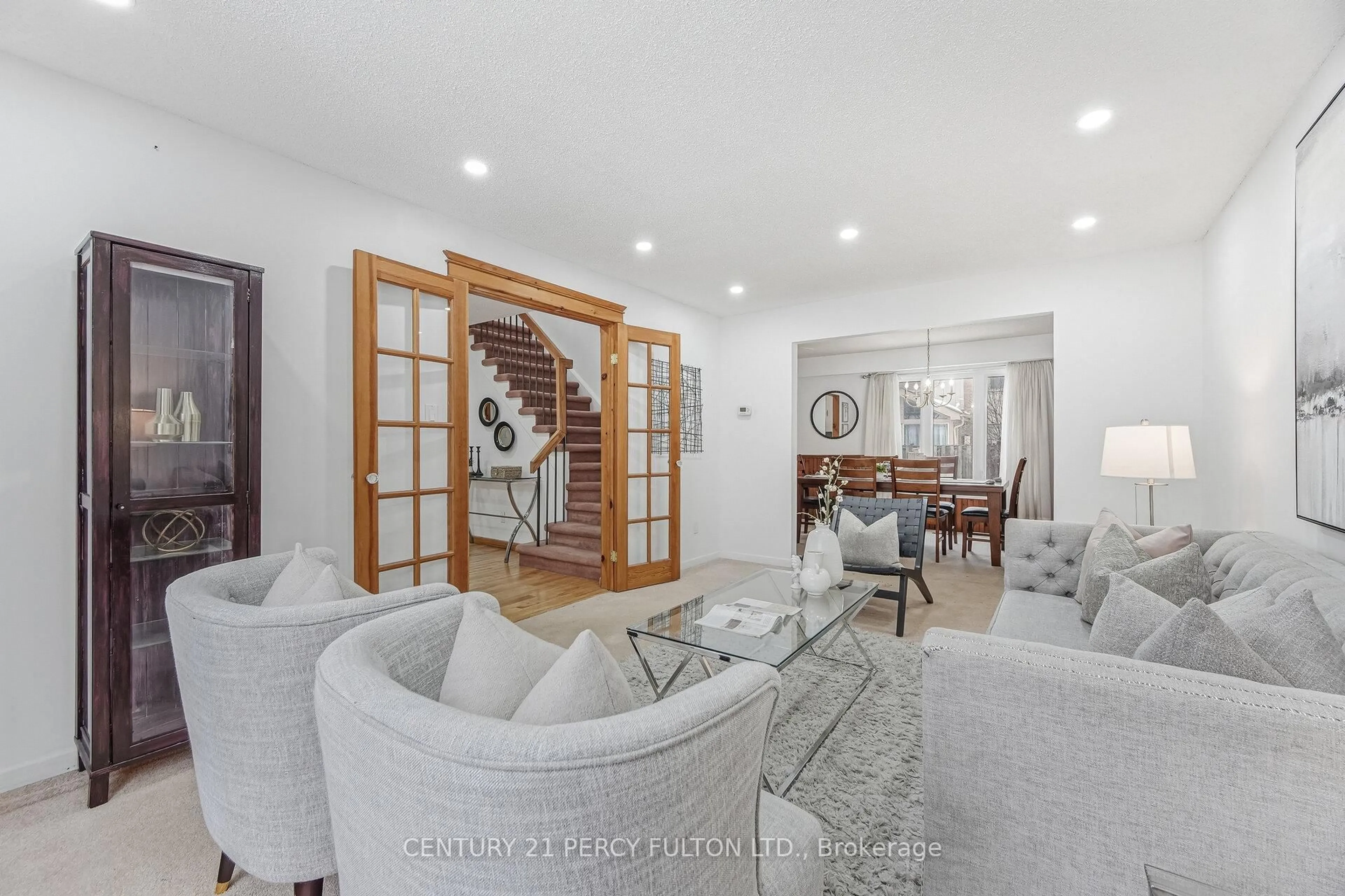 Living room with furniture, unknown for 782 Aspen Rd, Pickering Ontario L1V 3S3