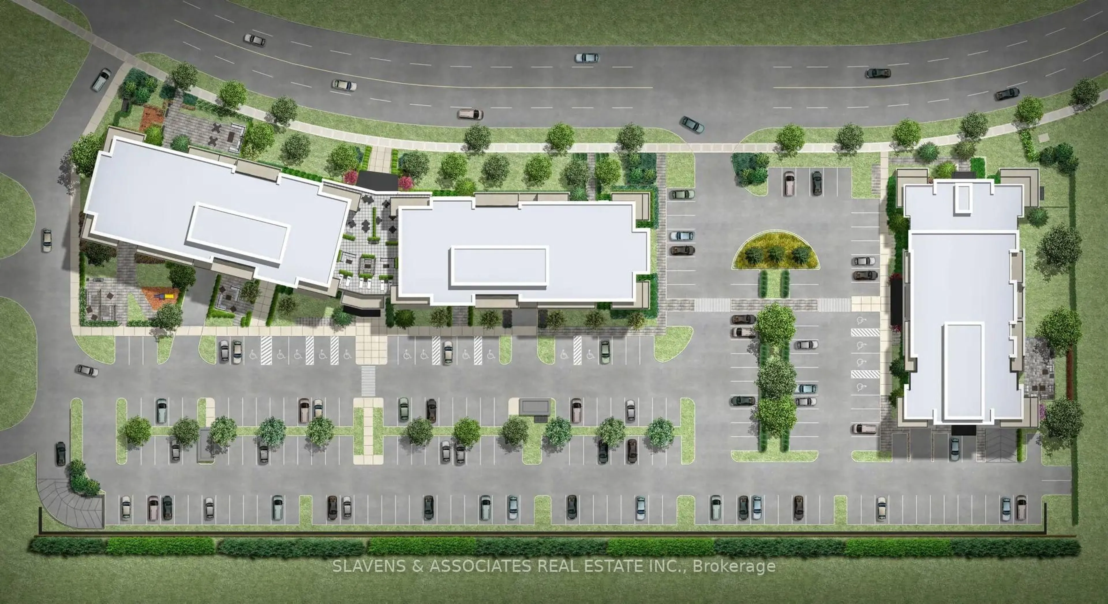 A pic from outside/outdoor area/front of a property/back of a property/a pic from drone, street for 51 Clarington Blvd #919, Clarington Ontario L1C 0H6