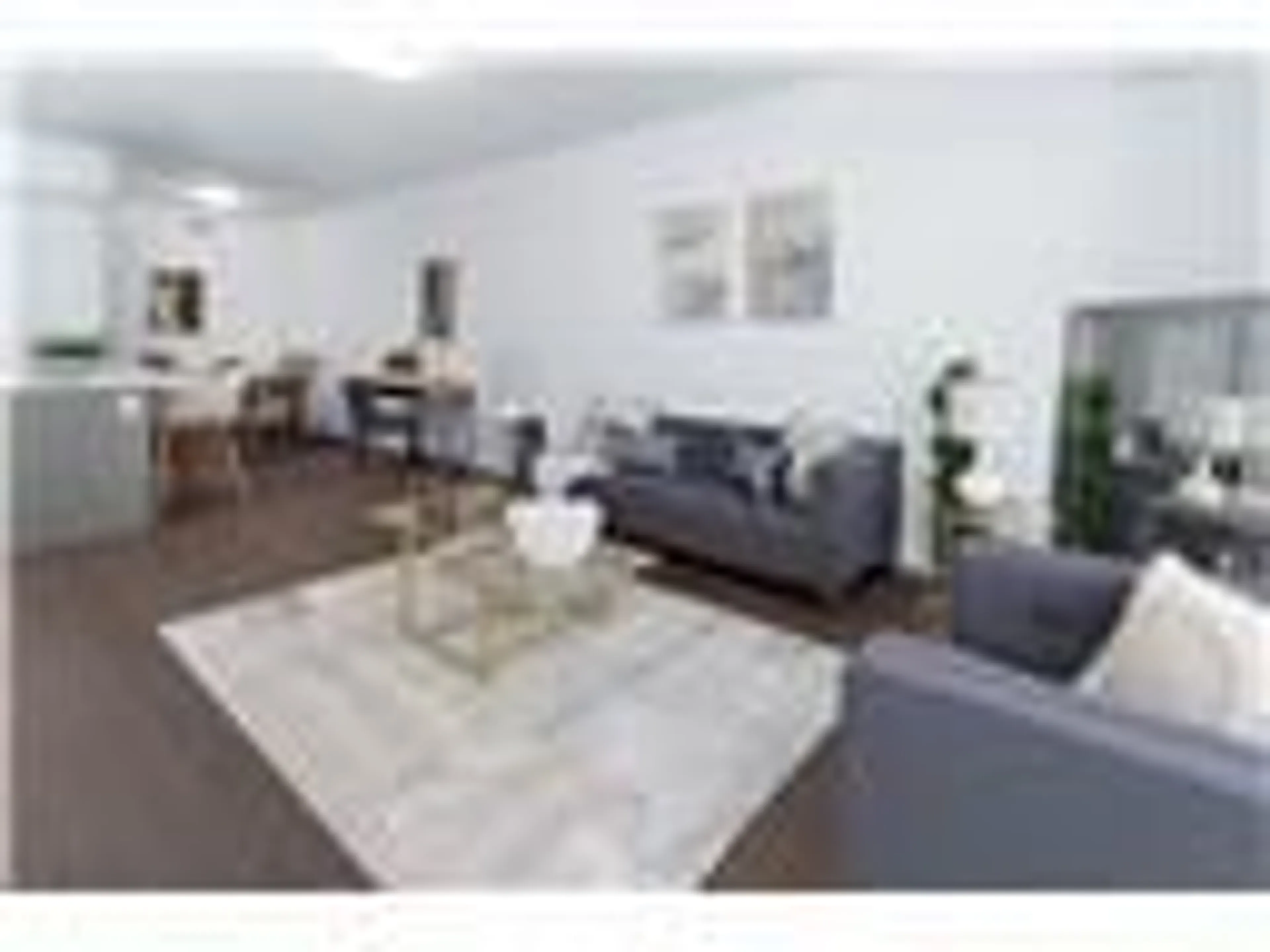 Living room with furniture, wood/laminate floor for 184 Angus Dr #4, Ajax Ontario L1S 0G5