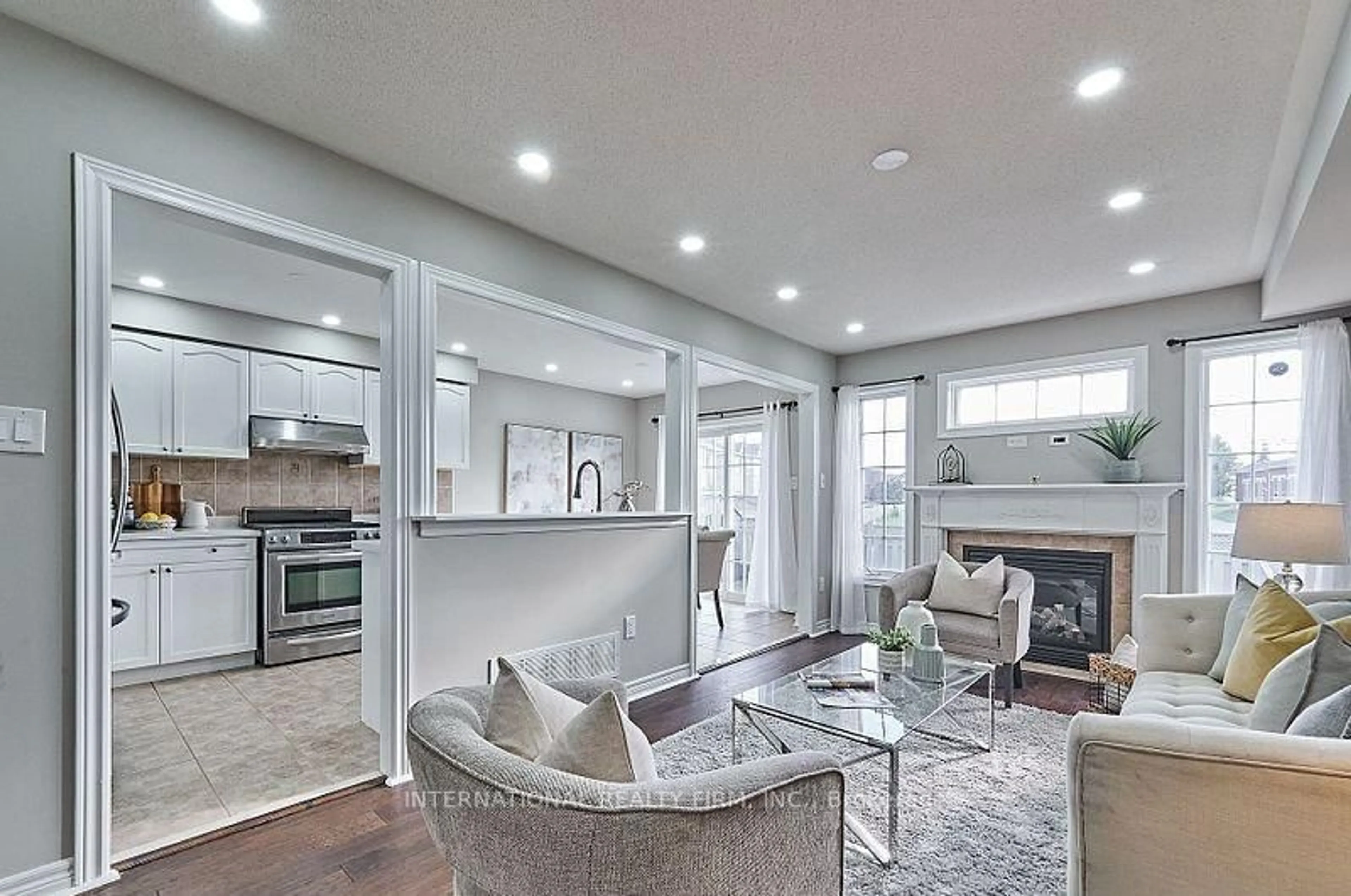 Open concept kitchen, ceramic/tile floor for 140 Atherton Ave, Ajax Ontario L1T 0L2