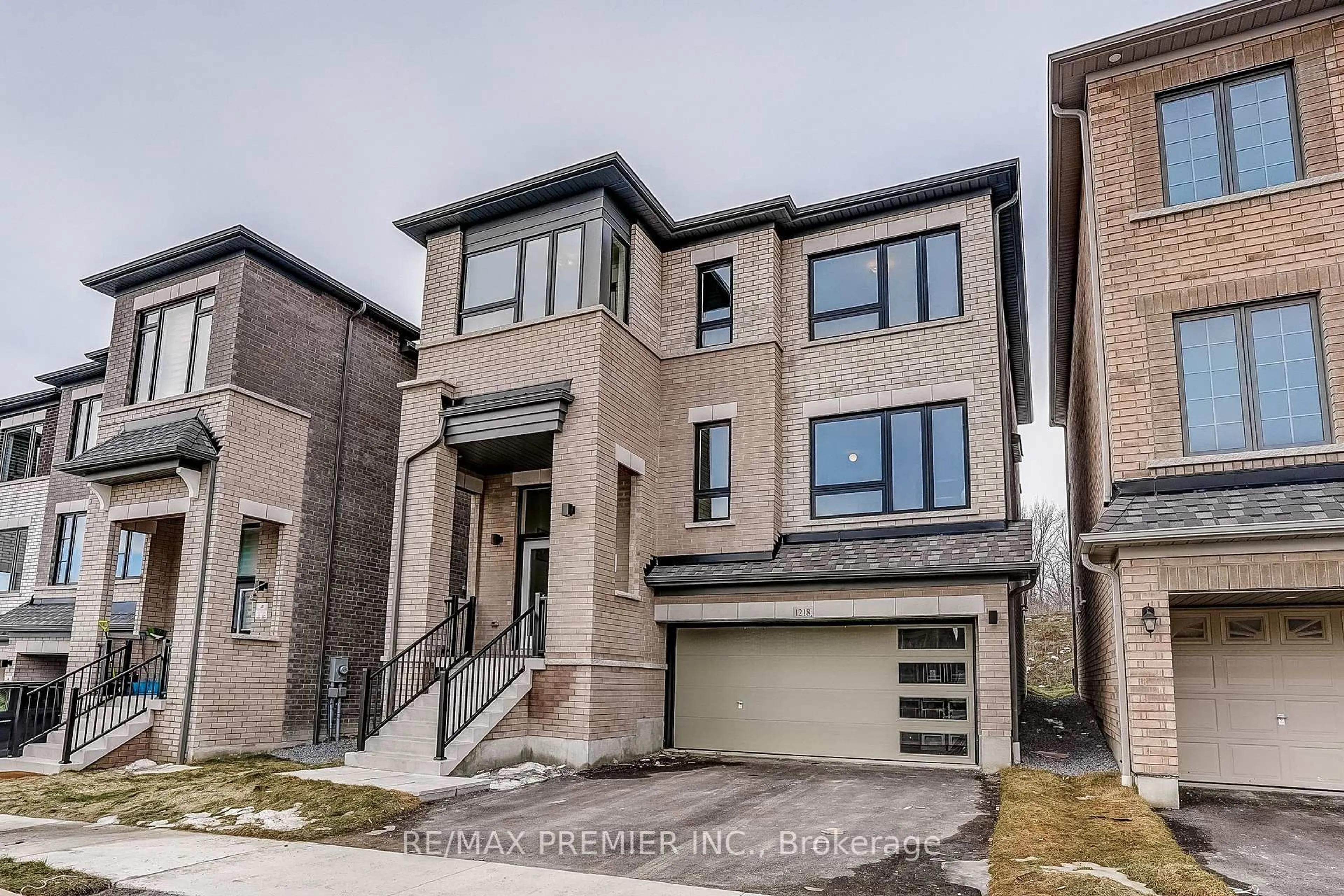 Home with brick exterior material, street for 1218 Talisman Manr, Pickering Ontario L1X 0R9