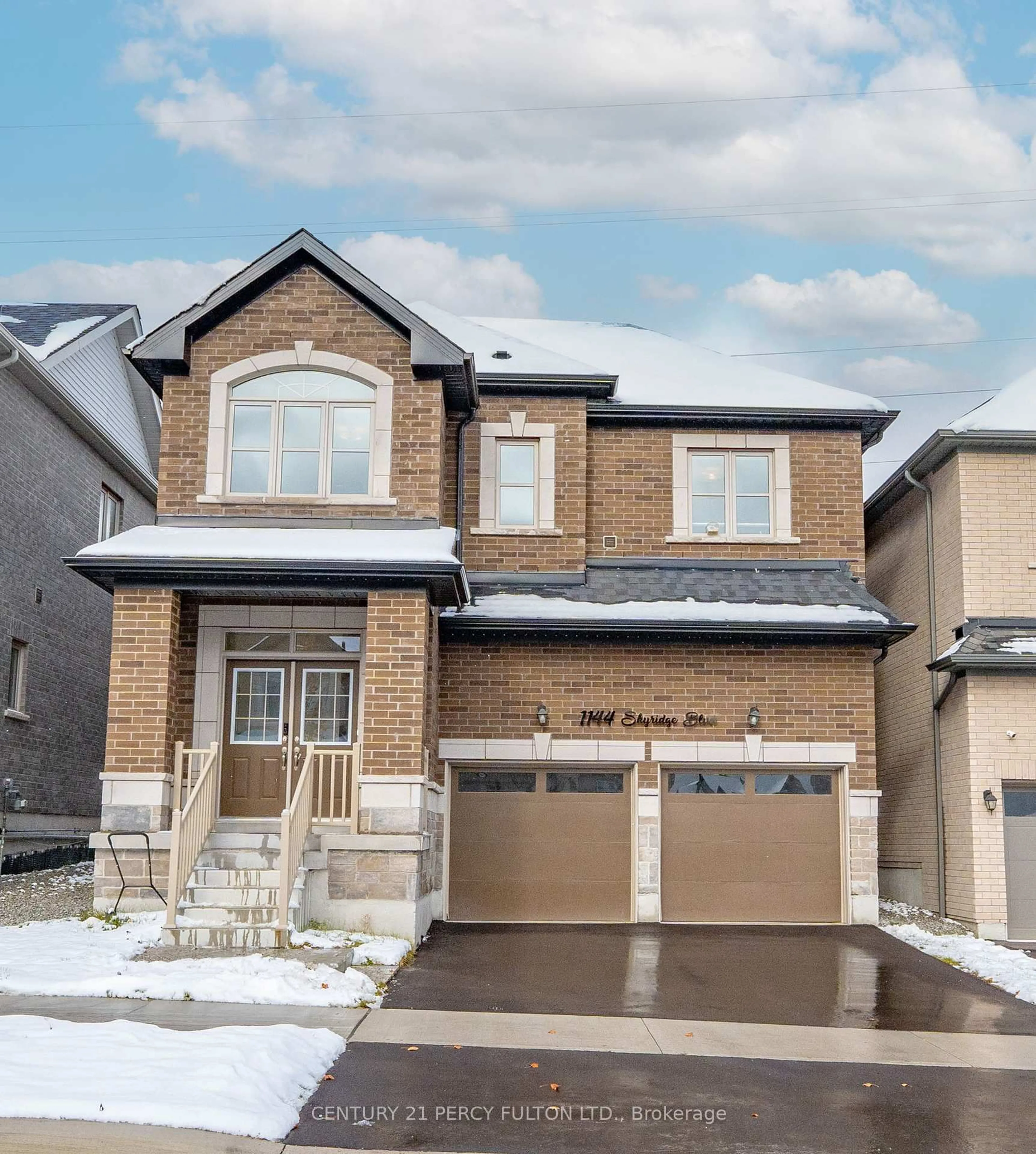 Home with brick exterior material, street for 1144 Skyridge Blvd, Pickering Ontario L1X 0M4