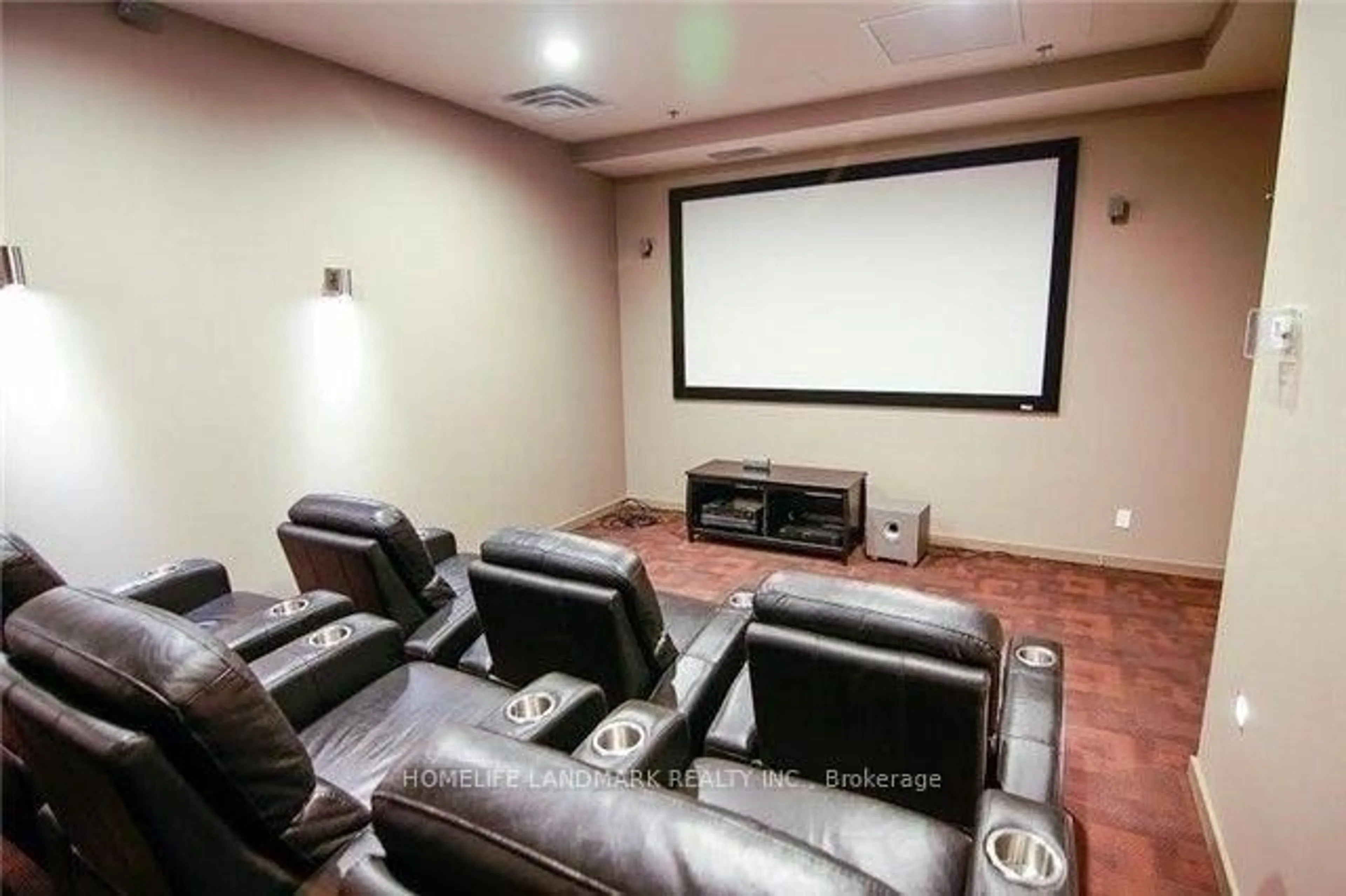 Home theater for 70 town centre Crct #2107, Toronto Ontario M1P 0B2