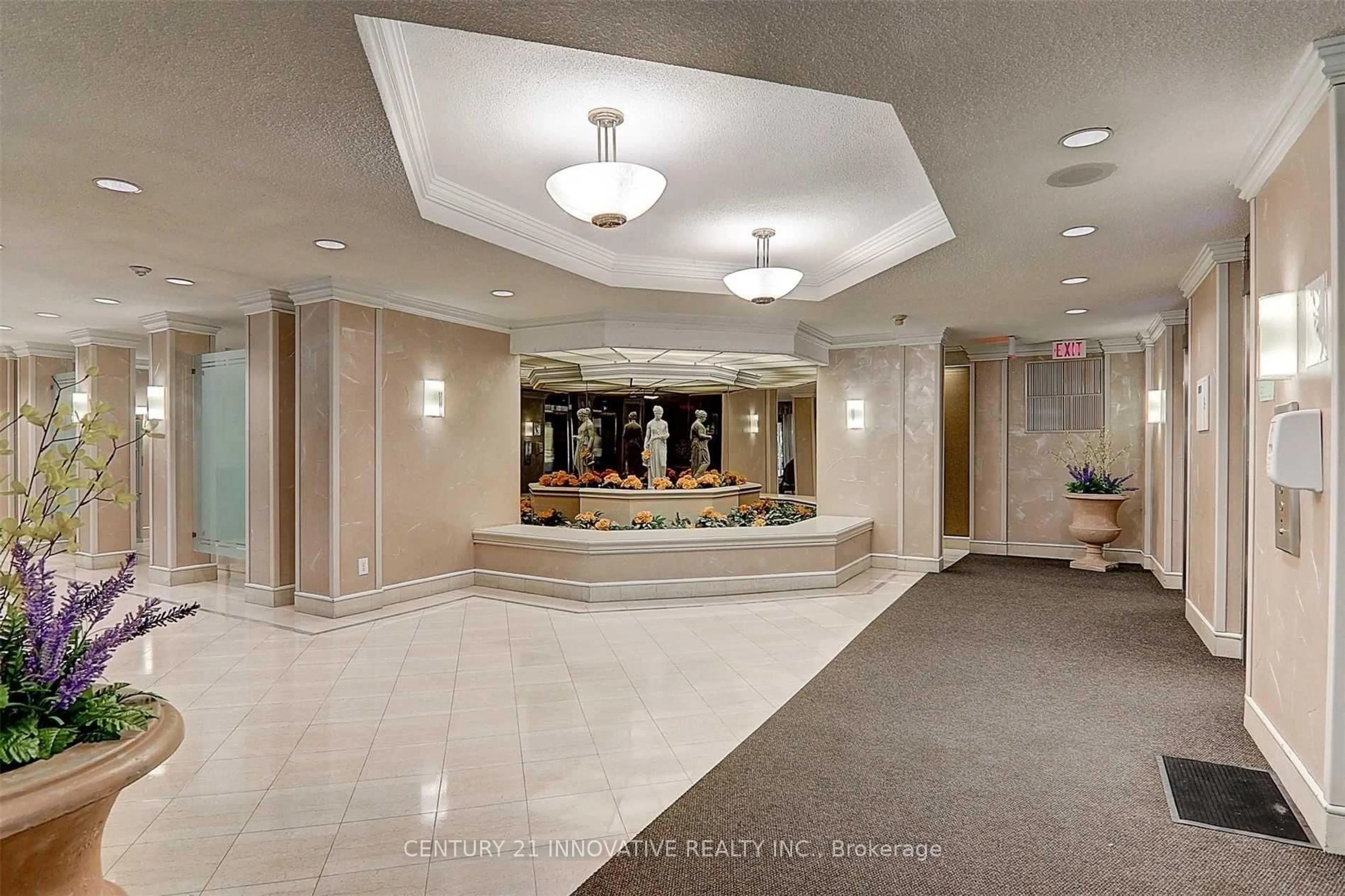 Lobby for 75 Bamburgh Crct #1417, Toronto Ontario M1W 3W1