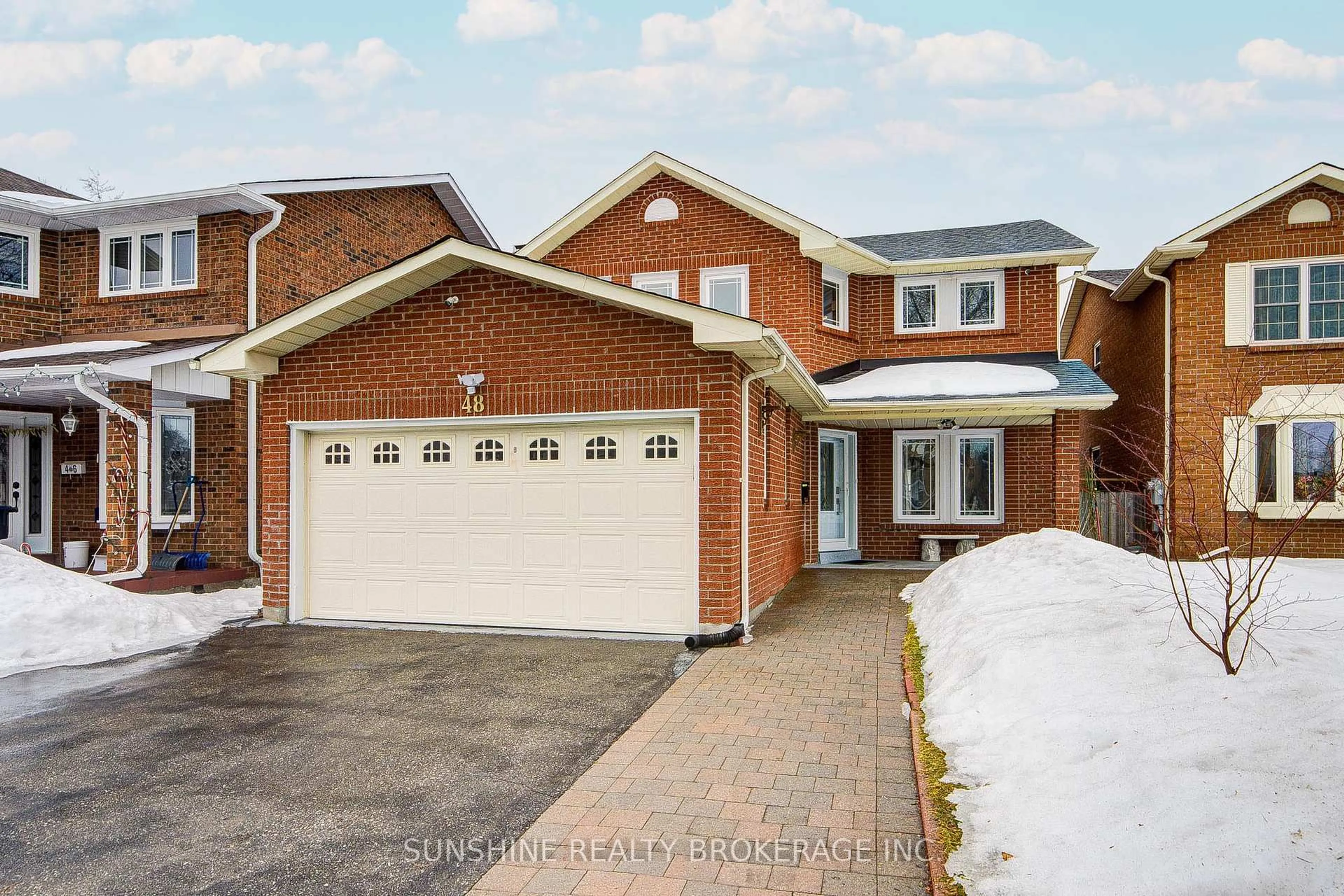 Home with brick exterior material, street for 48 Ridware Cres, Toronto Ontario M1C 3S2