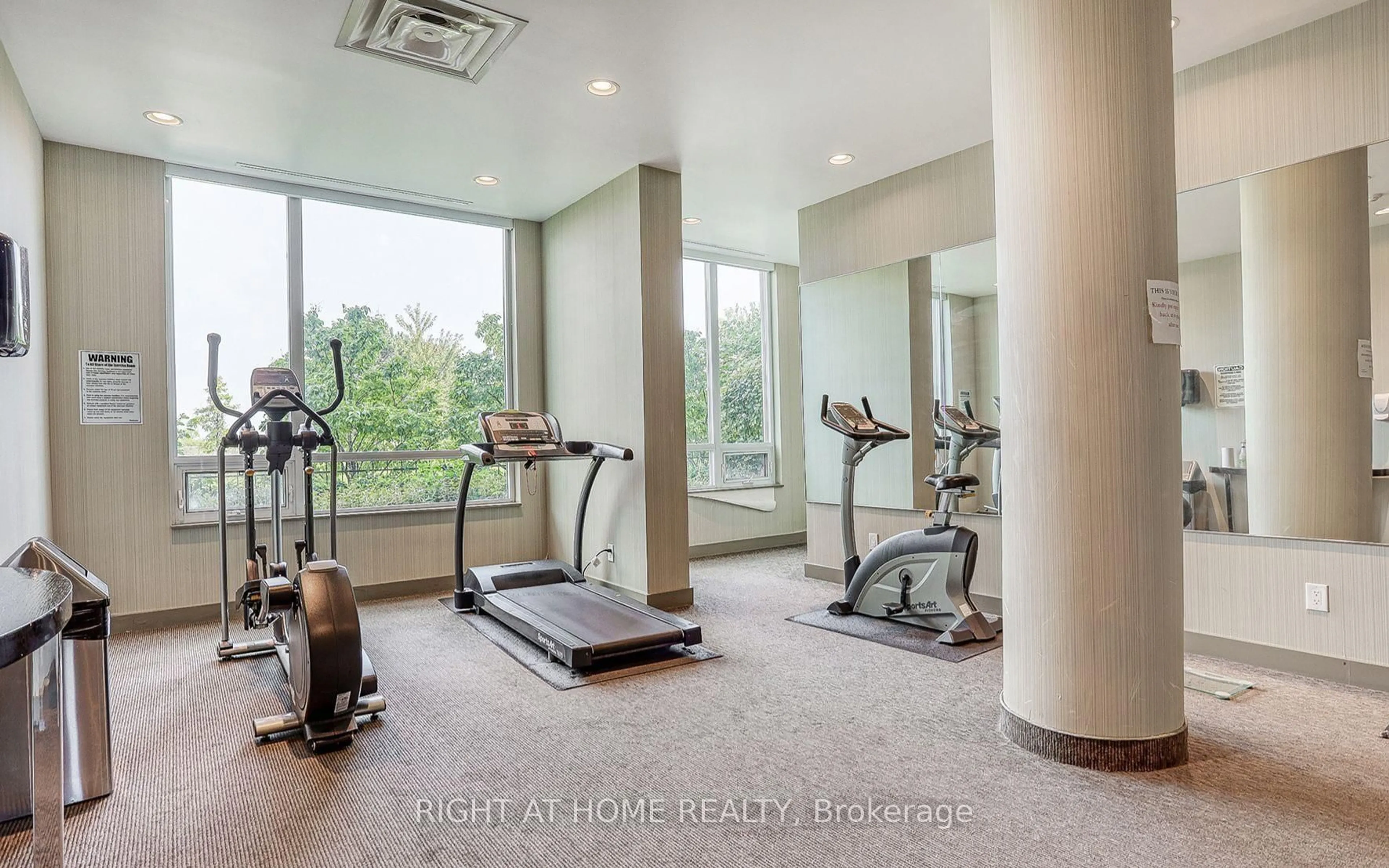 Gym or fitness room for 88 Grangeway Ave #209, Toronto Ontario M1H 0A2