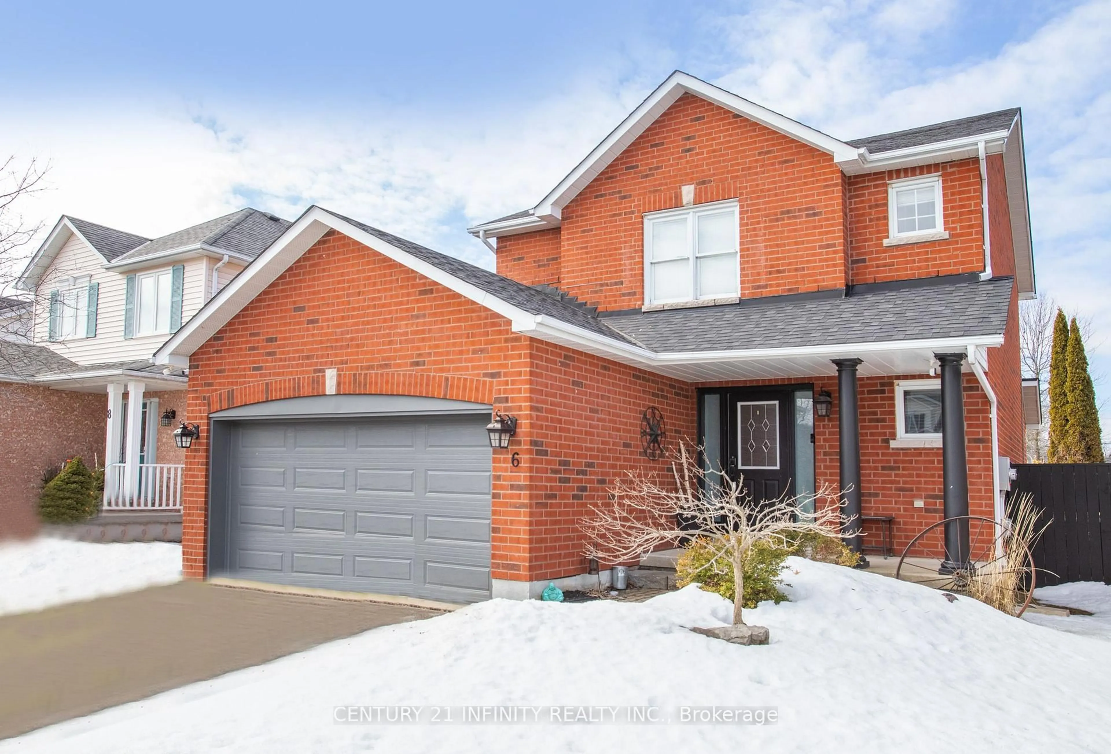 Home with brick exterior material, street for 6 Granary Lane, Clarington Ontario L1E 2X9