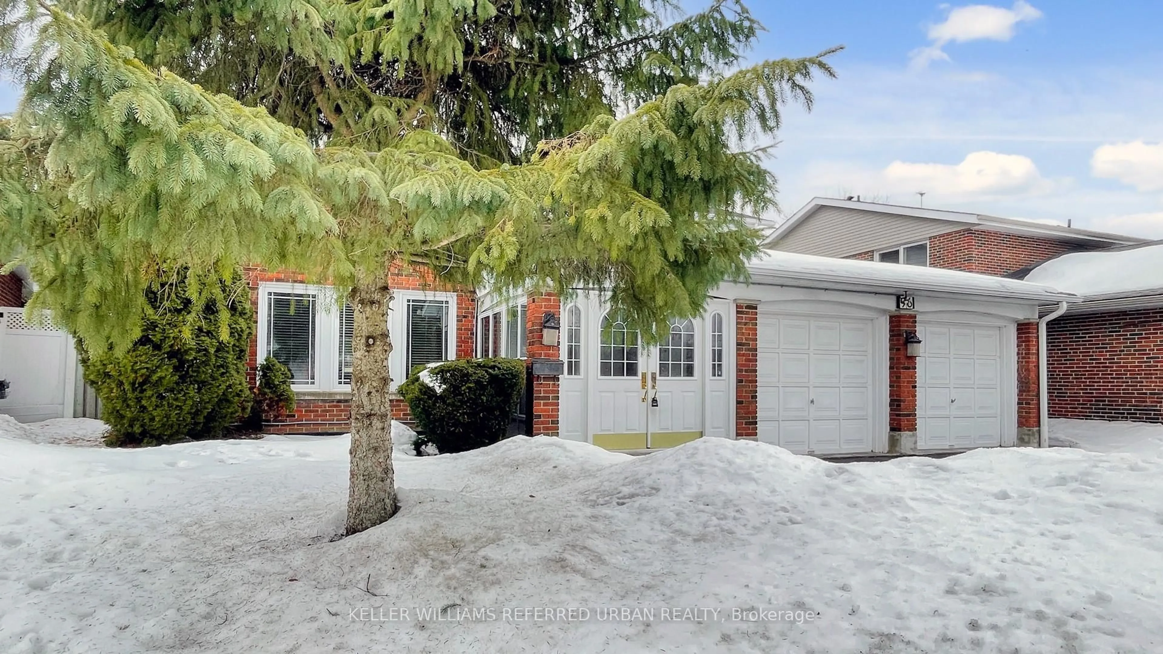 Home with brick exterior material, street for 96 Dunmurray Blvd, Toronto Ontario M1T 2K6