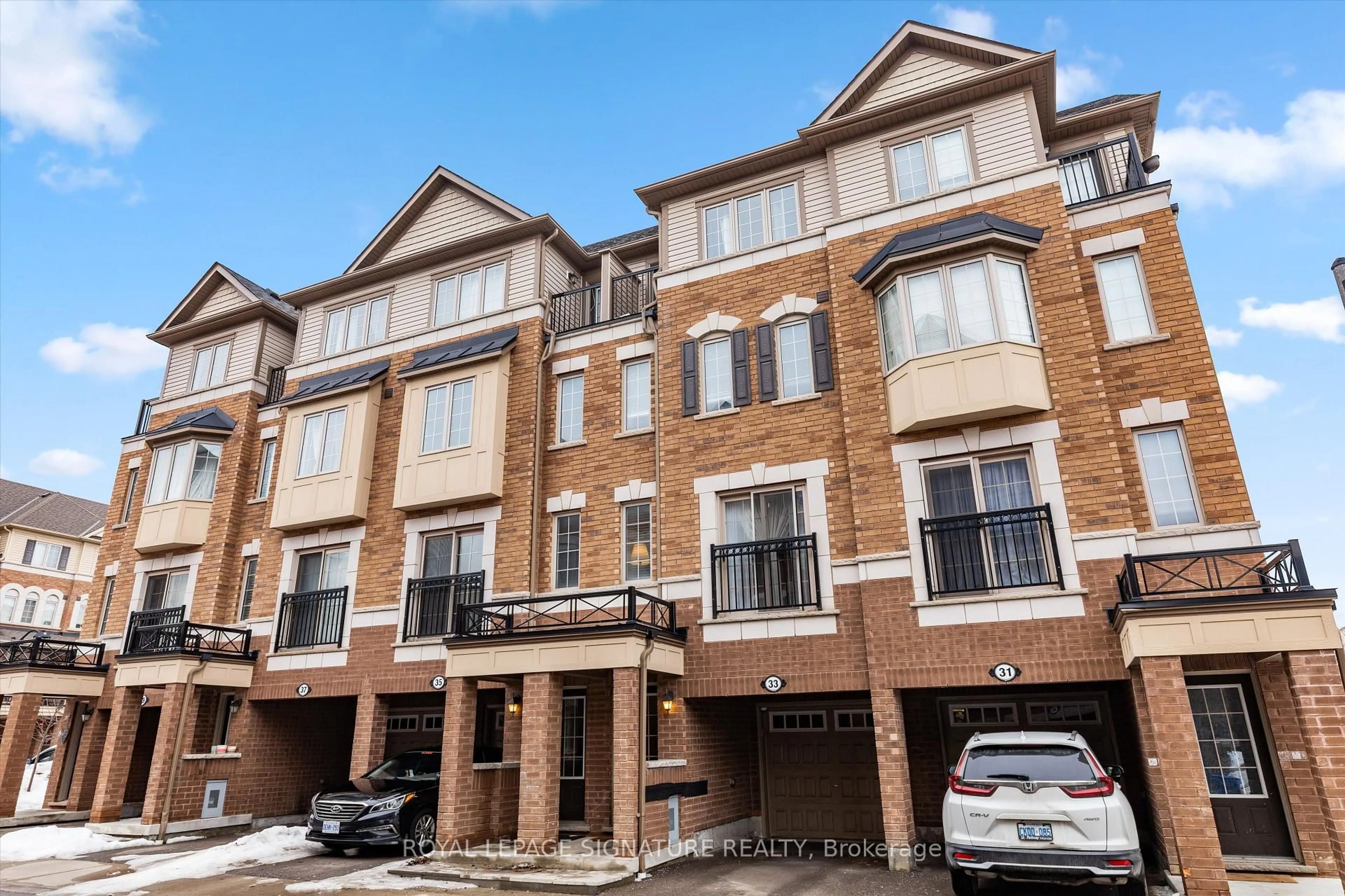 Home with brick exterior material, street for 33 Glenstal Path #264, Oshawa Ontario L1L 0L2