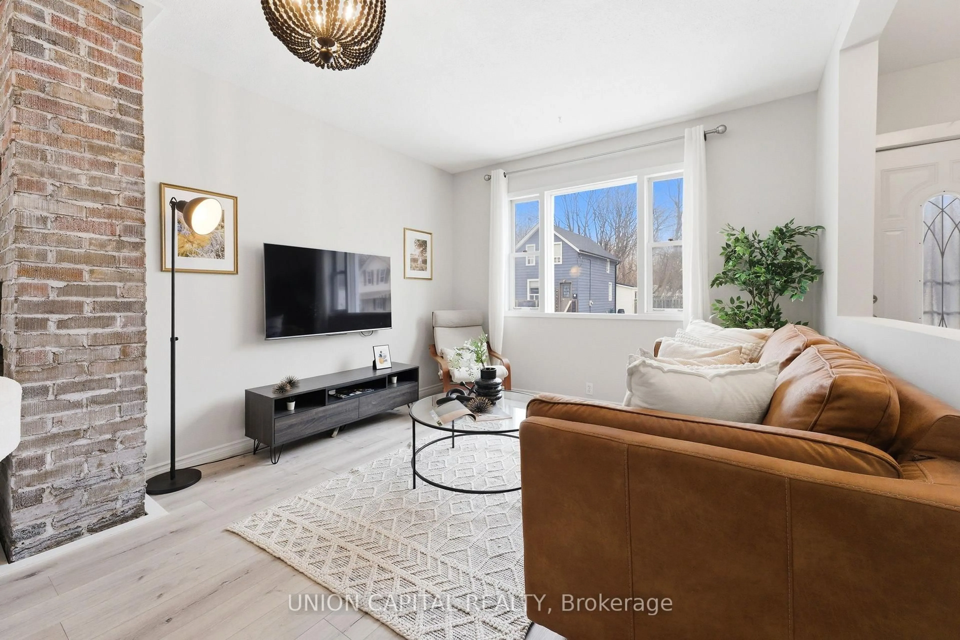 Living room with furniture, unknown for 200 Court St, Oshawa Ontario L1H 4W7