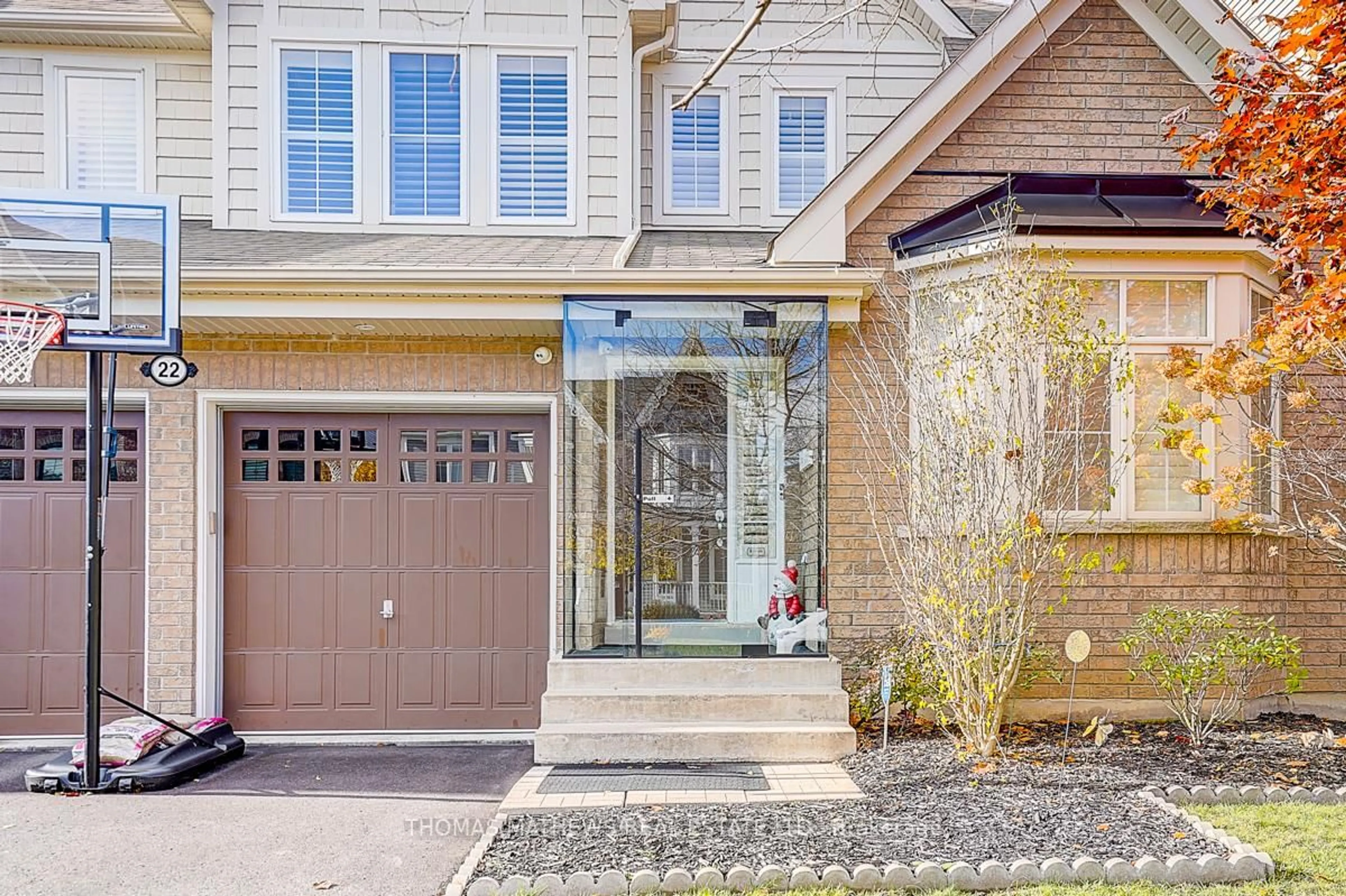 Home with brick exterior material, street for 22 Northcastle Cres, Whitby Ontario L1M 0H8