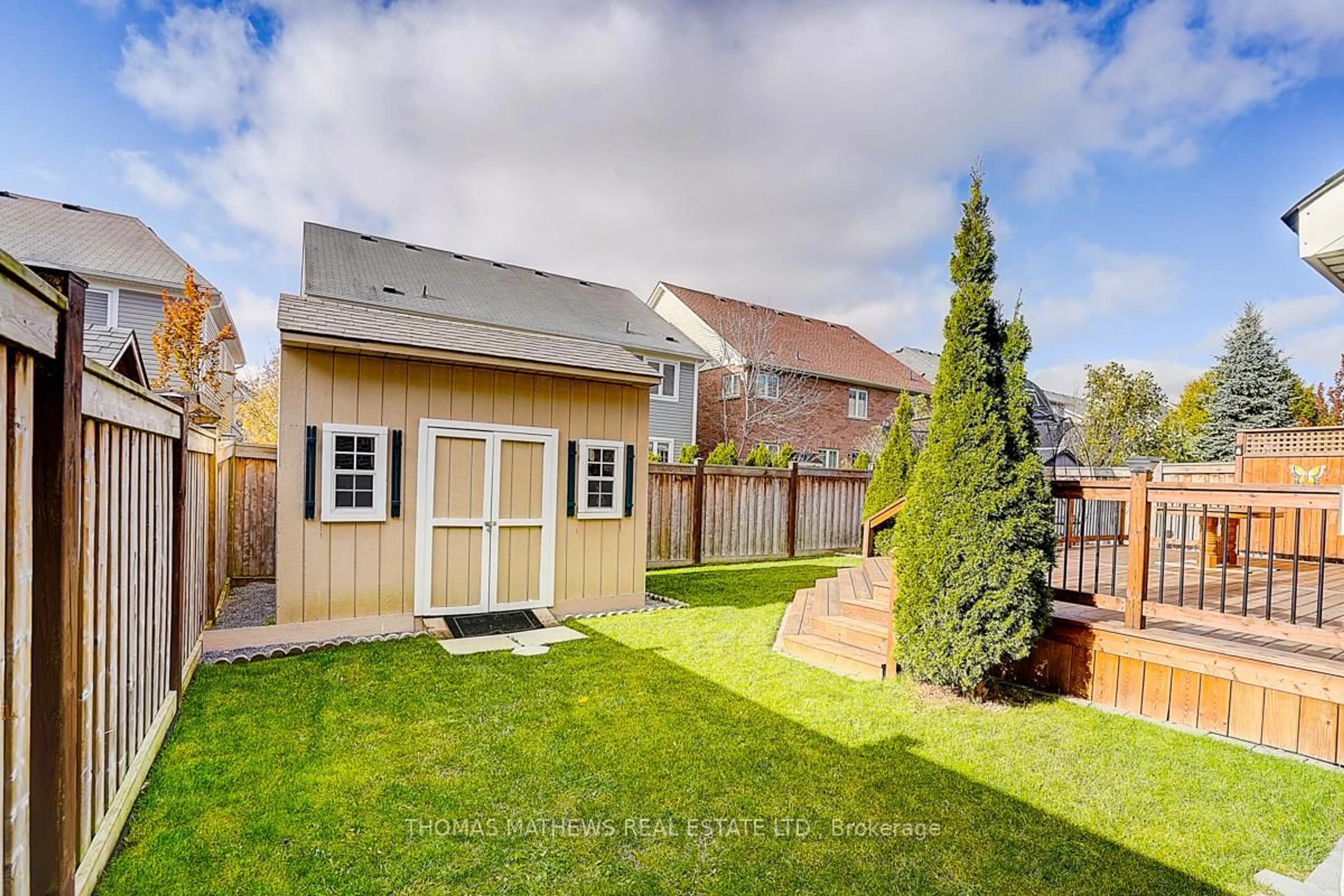 Shed for 22 Northcastle Cres, Whitby Ontario L1M 0H8