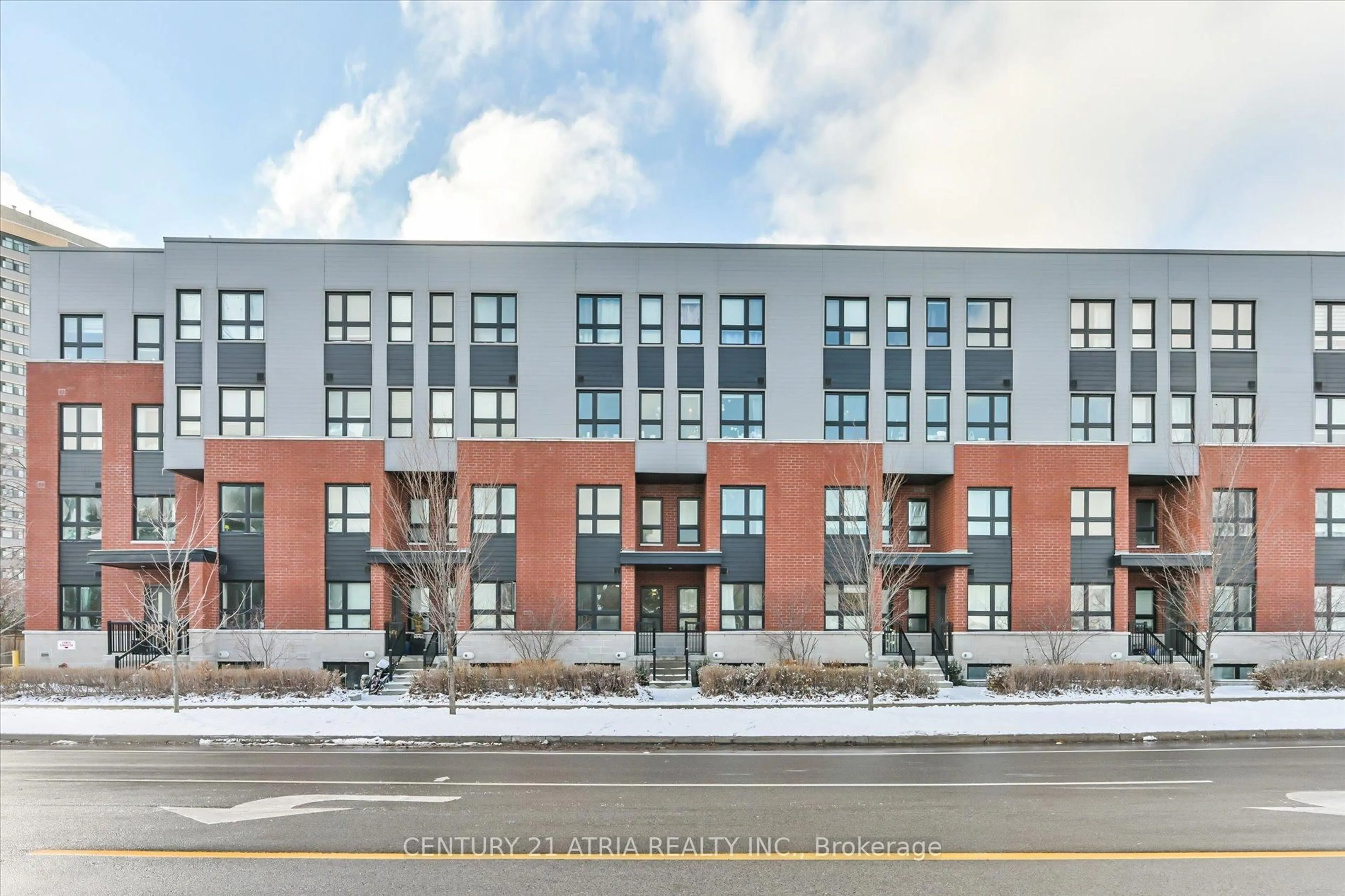 Home with brick exterior material, building for 2100 Bridletowne Circ #111, Toronto Ontario M1W 0A6