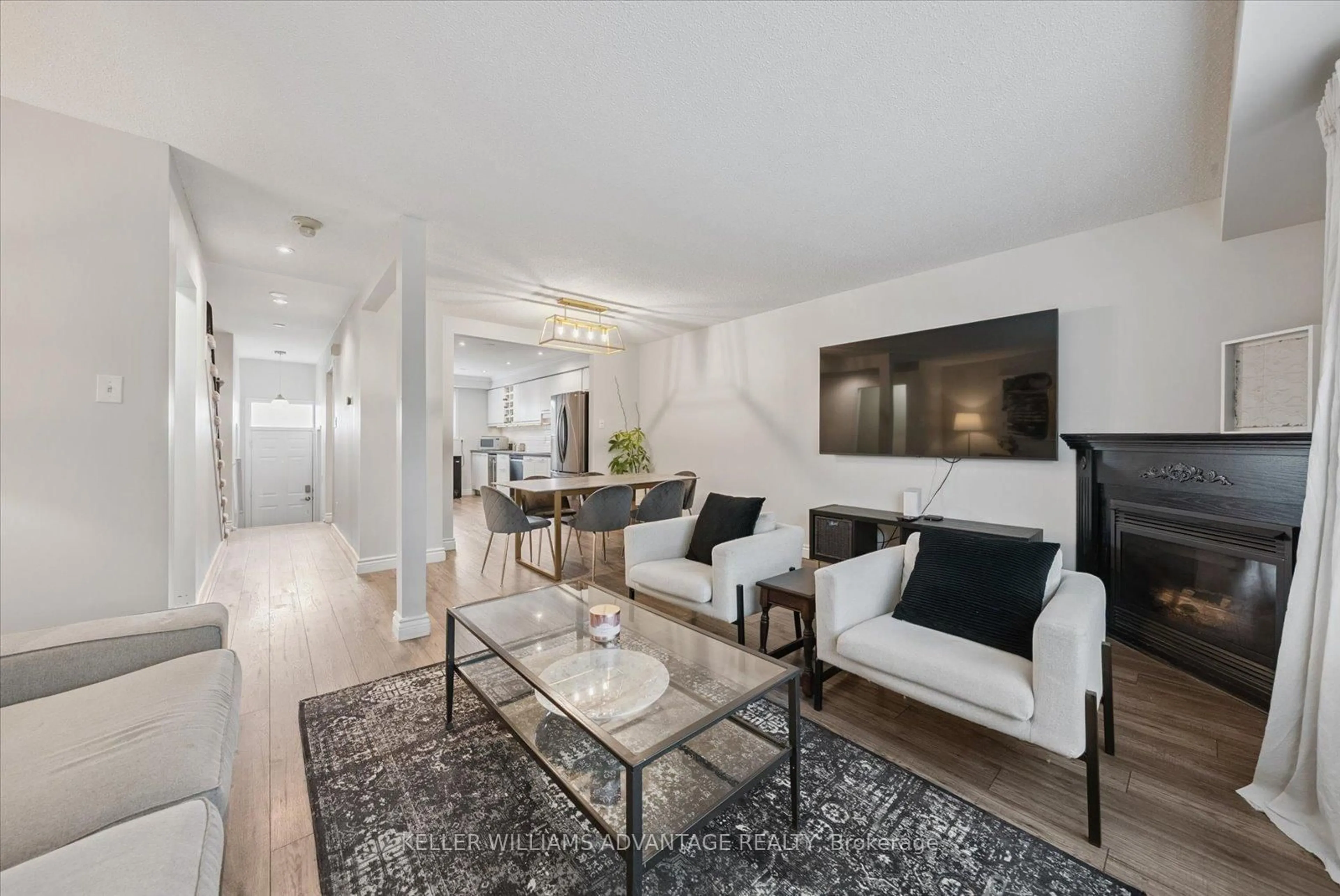 Living room with furniture, unknown for 1915 Denmar Rd #168, Pickering Ontario L1V 3E1