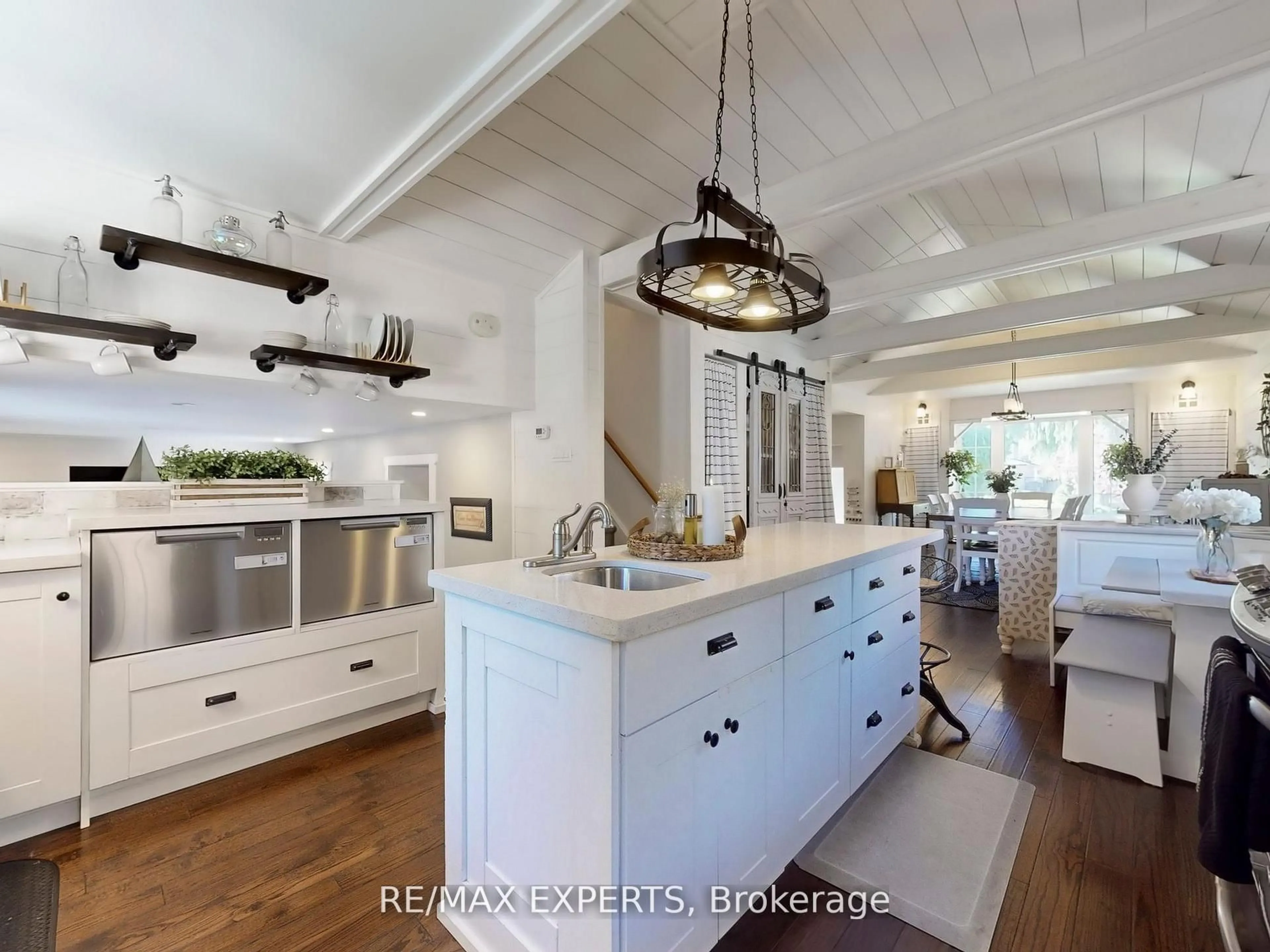 Open concept kitchen, unknown for 57 Pepper Tree Dr, Toronto Ontario M1C 1Y5