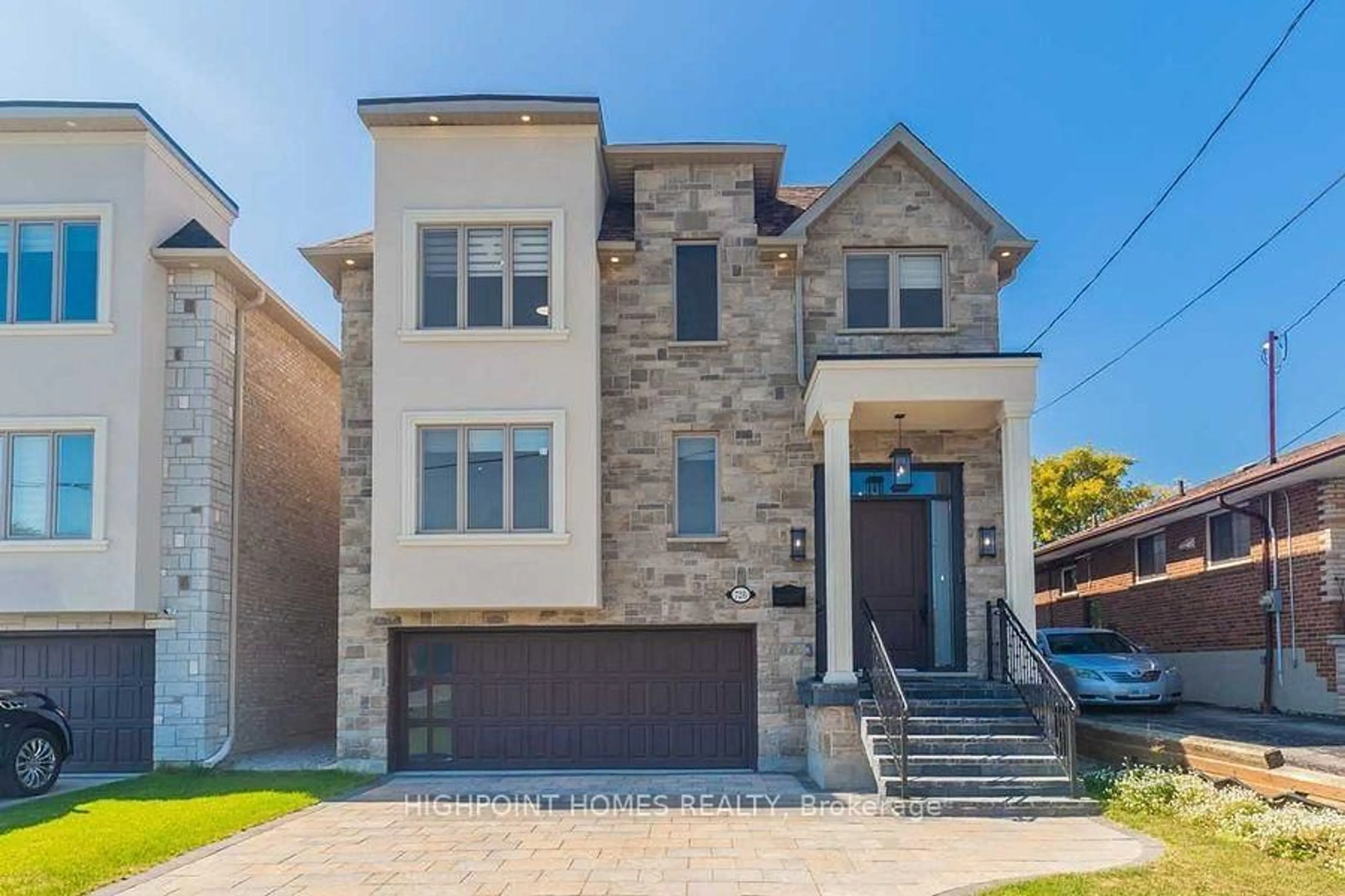 Home with brick exterior material, street for 72B Gooderham Dr, Toronto Ontario M1R 3G7