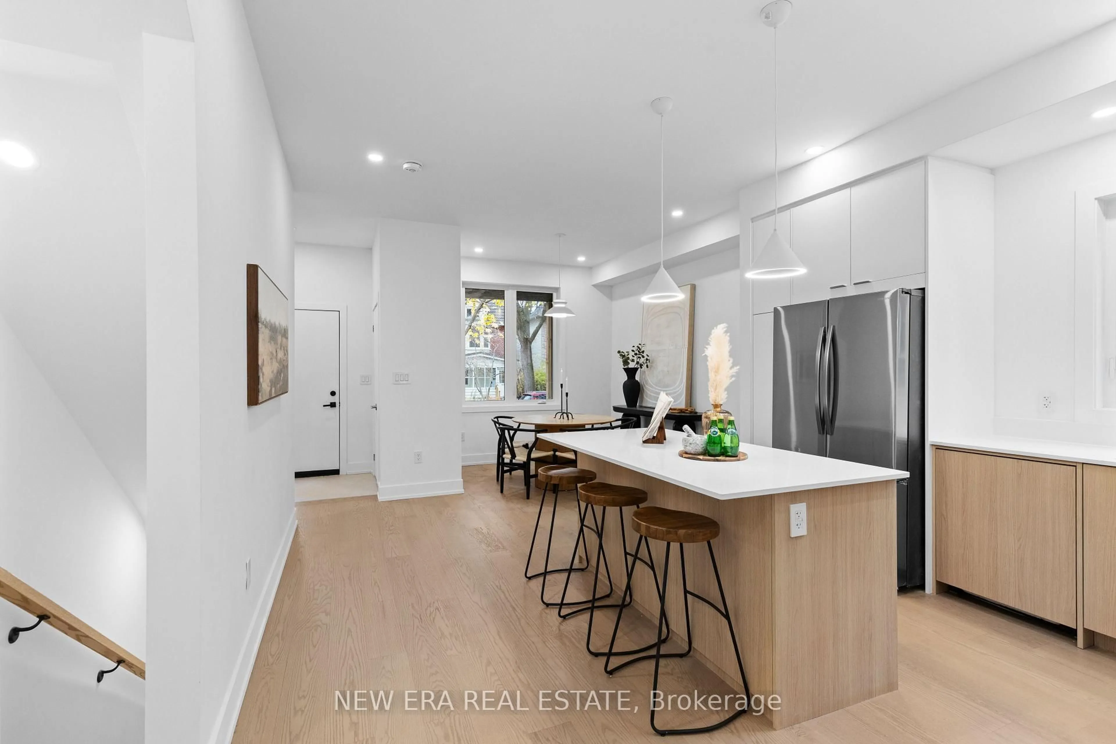 Open concept kitchen, unknown for 148 Rhodes Ave, Toronto Ontario M4L 3A1