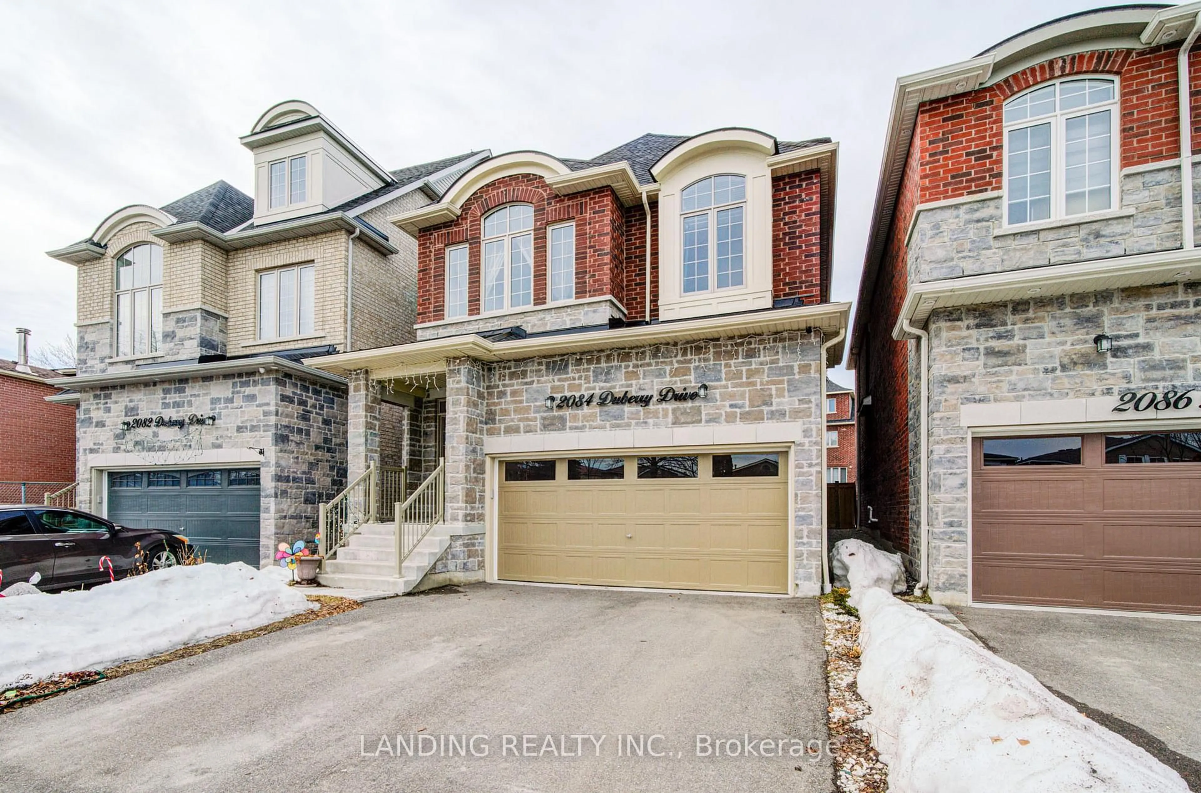 Home with brick exterior material, street for 2084 Duberry Dr, Pickering Ontario L1X 1Y5