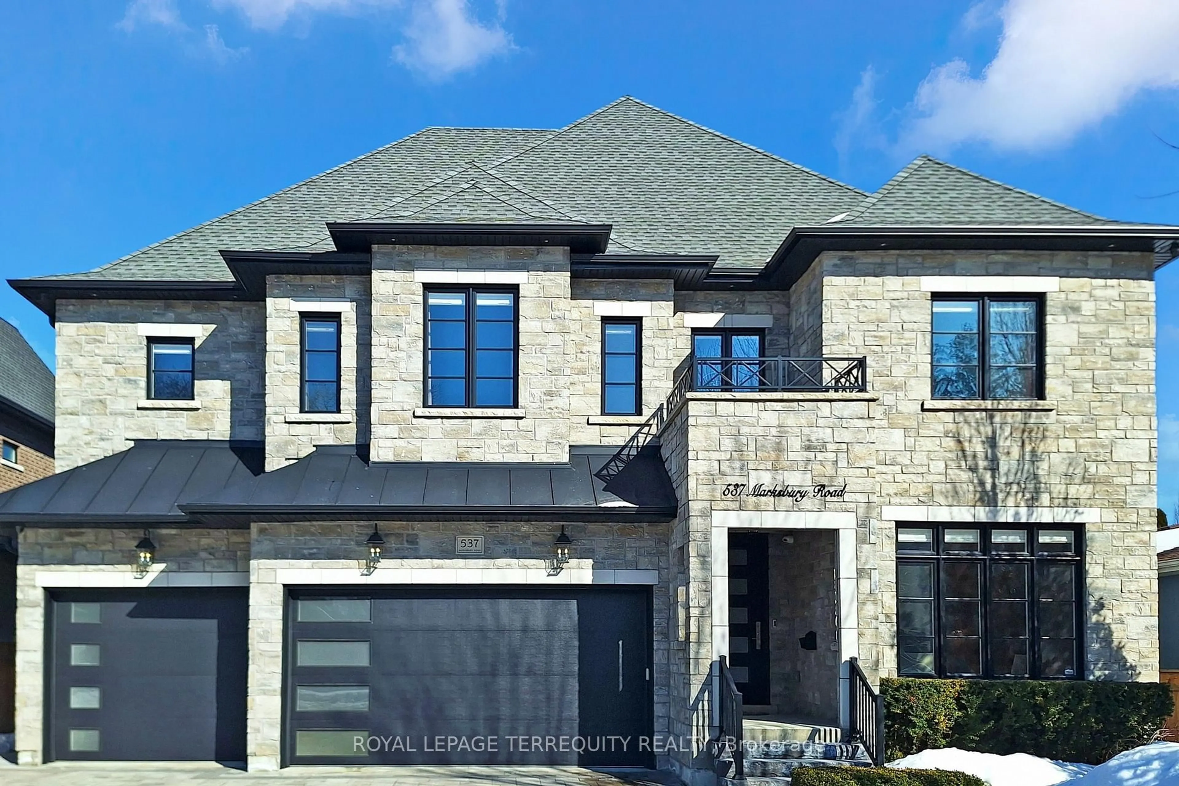 Home with brick exterior material, street for 537 Marksbury Rd, Pickering Ontario L1W 2S7