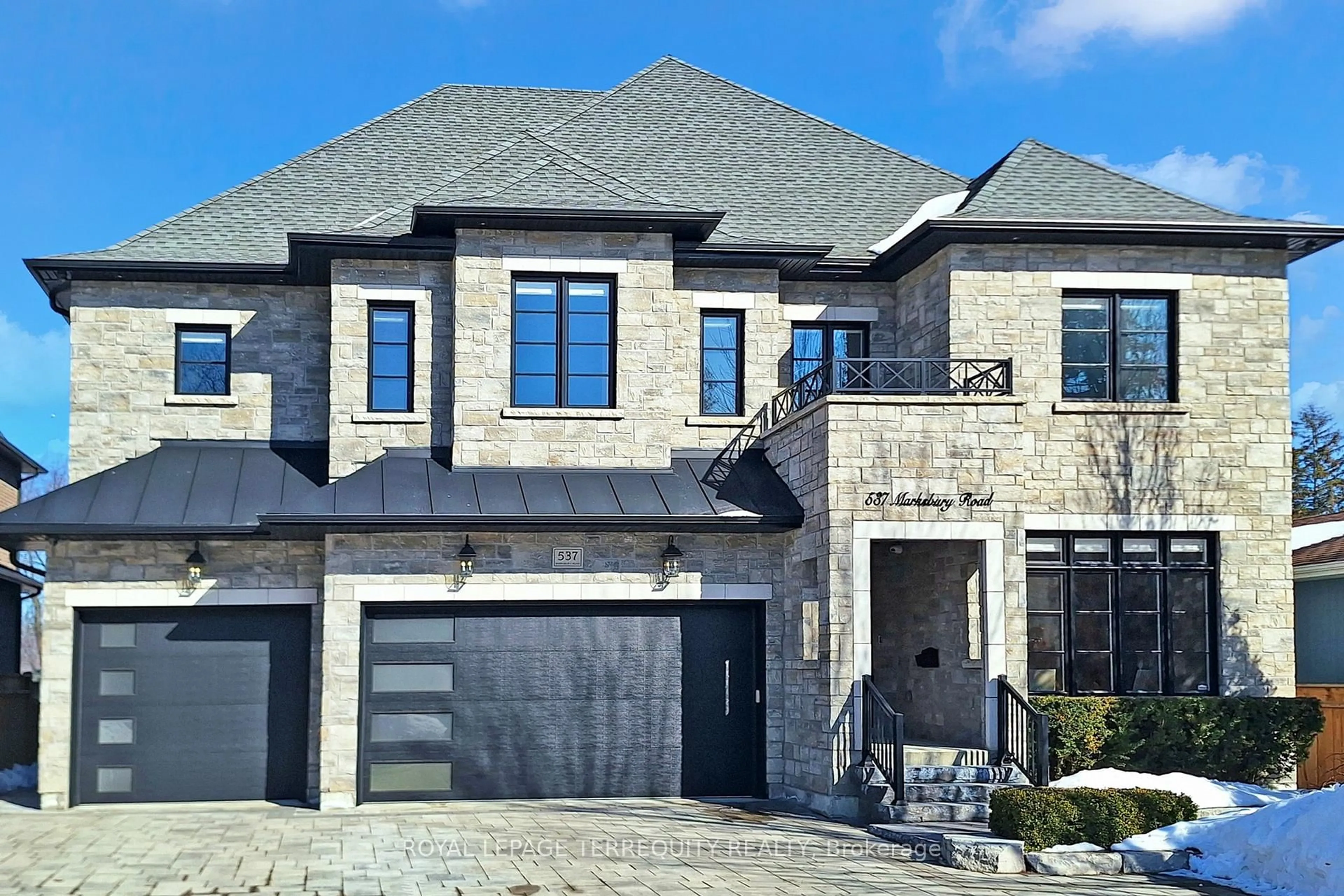 Home with brick exterior material, street for 537 Marksbury Rd, Pickering Ontario L1W 2S7