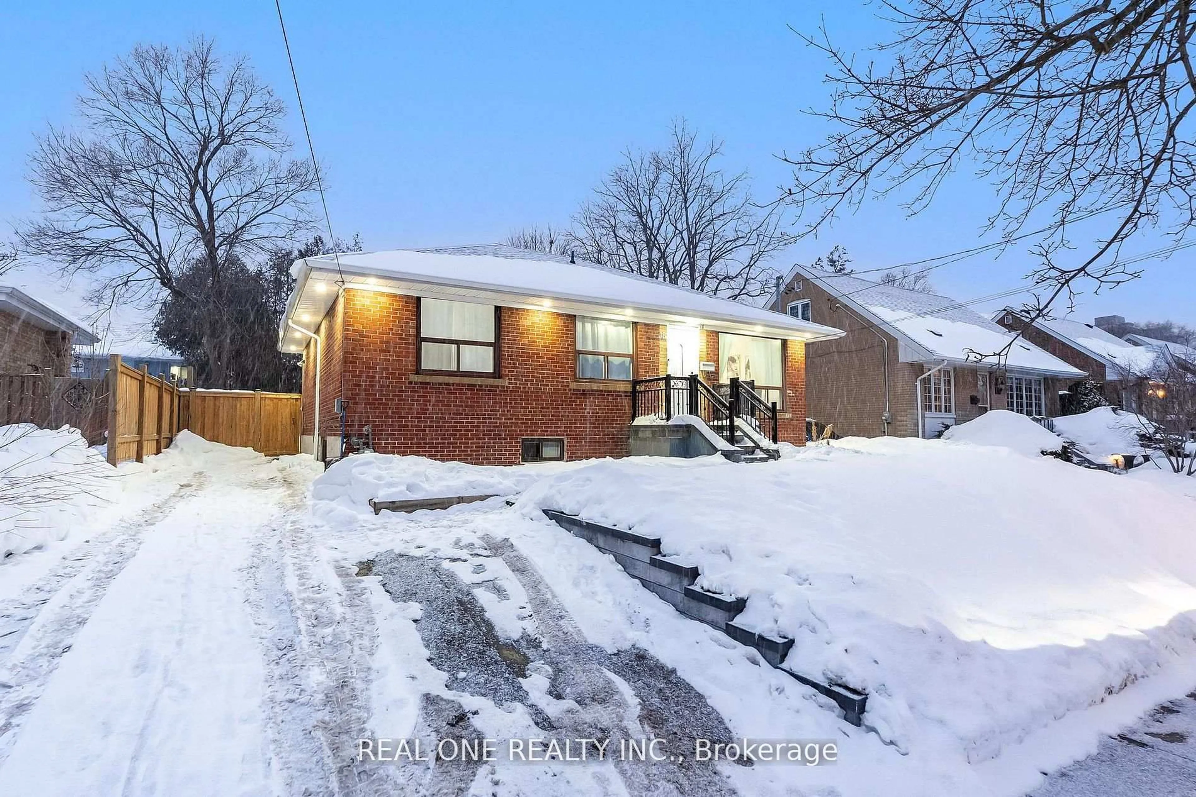 Home with brick exterior material, street for 18 Courton Dr, Toronto Ontario M1R 1K8