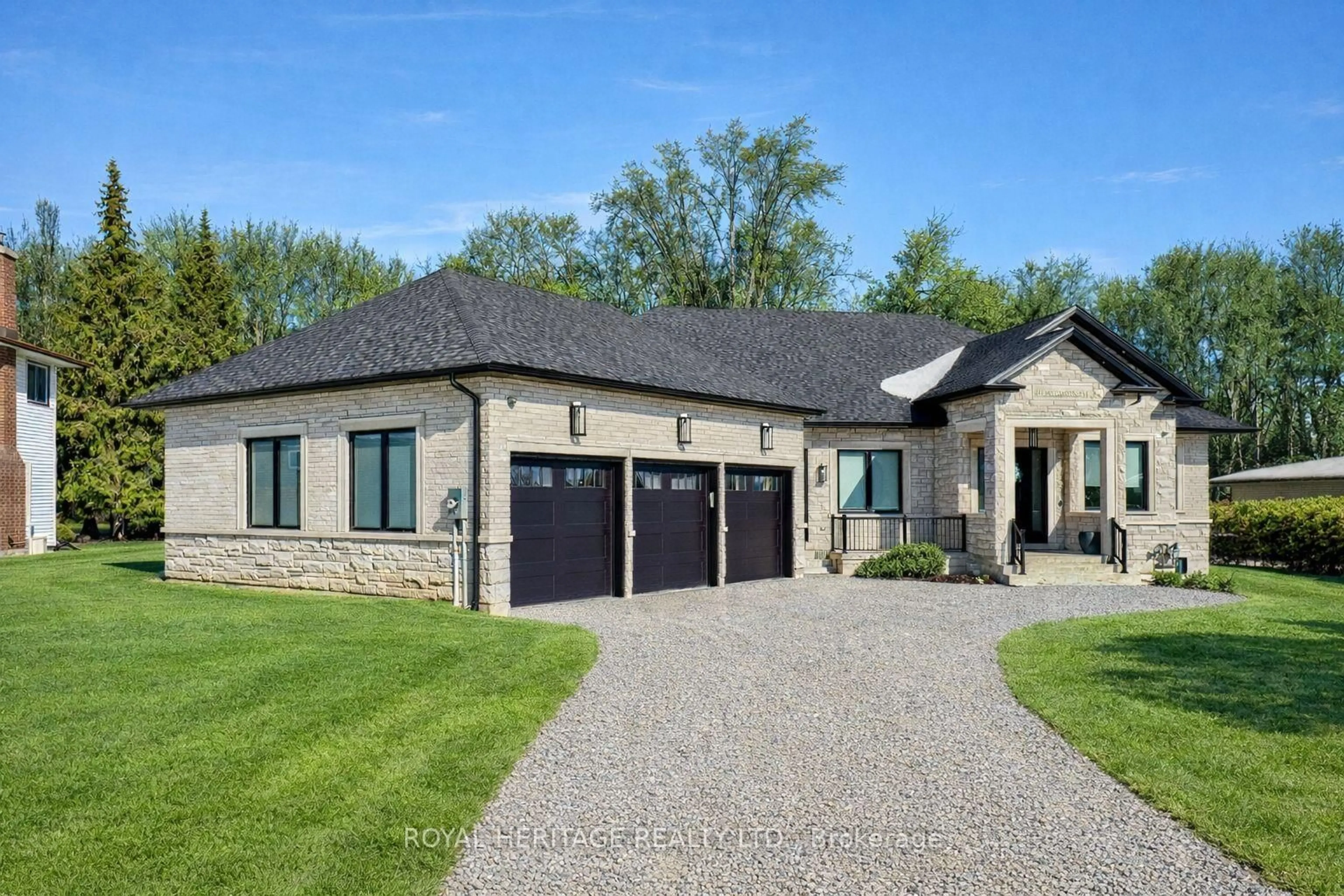 Home with brick exterior material, street for 614 Roselawn Ave, Oshawa Ontario L1L 1B2