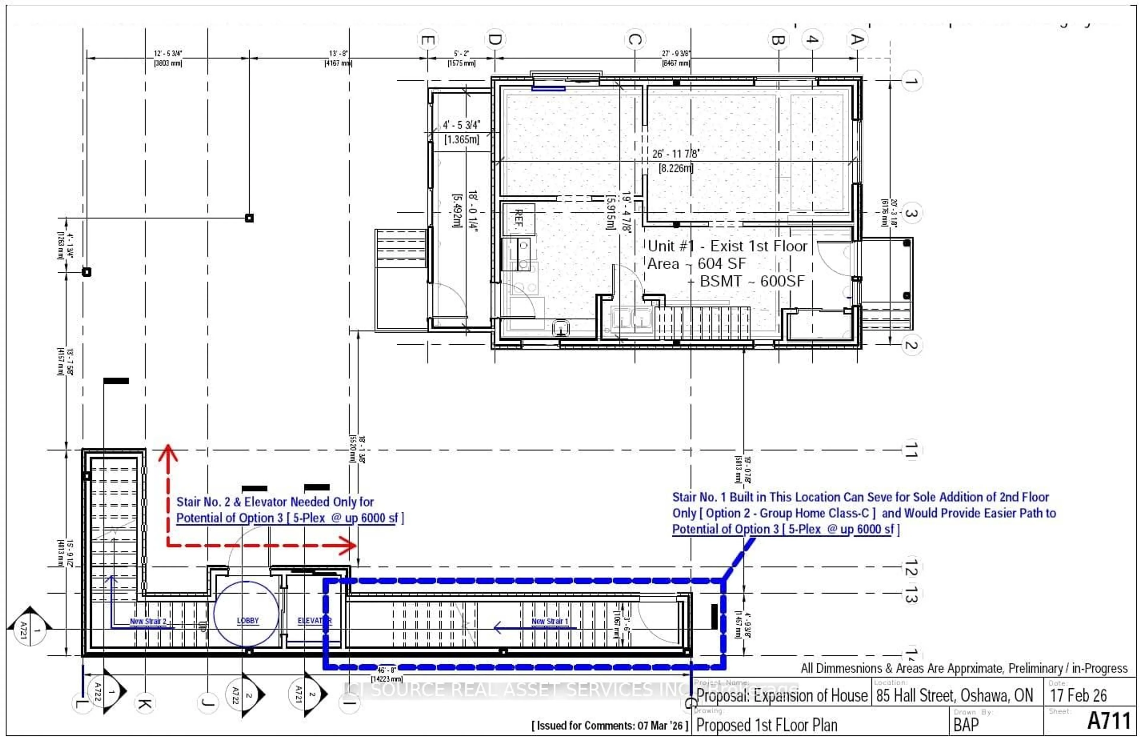 Floor plan for 85 Hall St, Oshawa Ontario L1H 2Y8