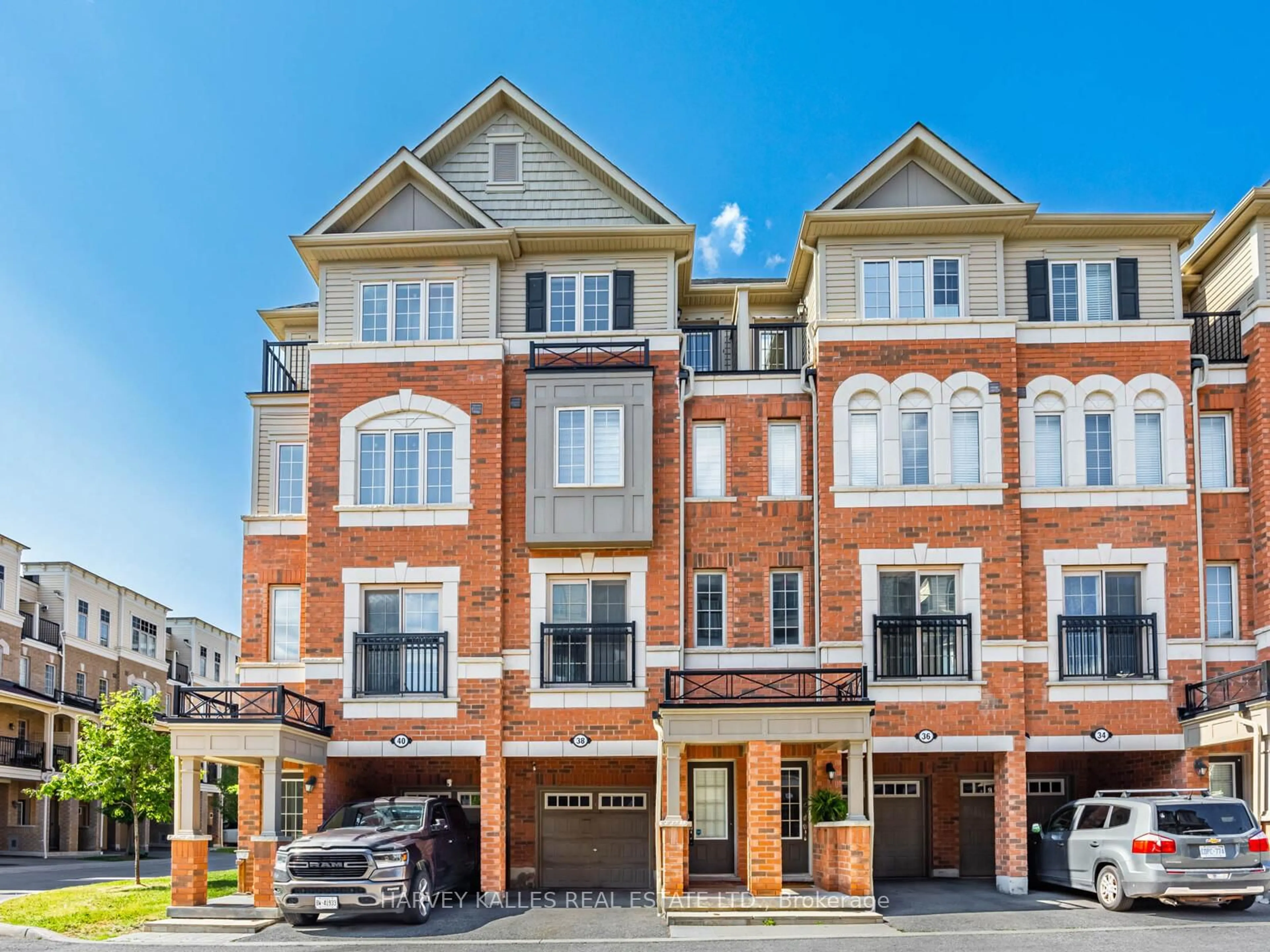 Home with brick exterior material, street for 38 Glenstal Path, Oshawa Ontario L1L 0L2