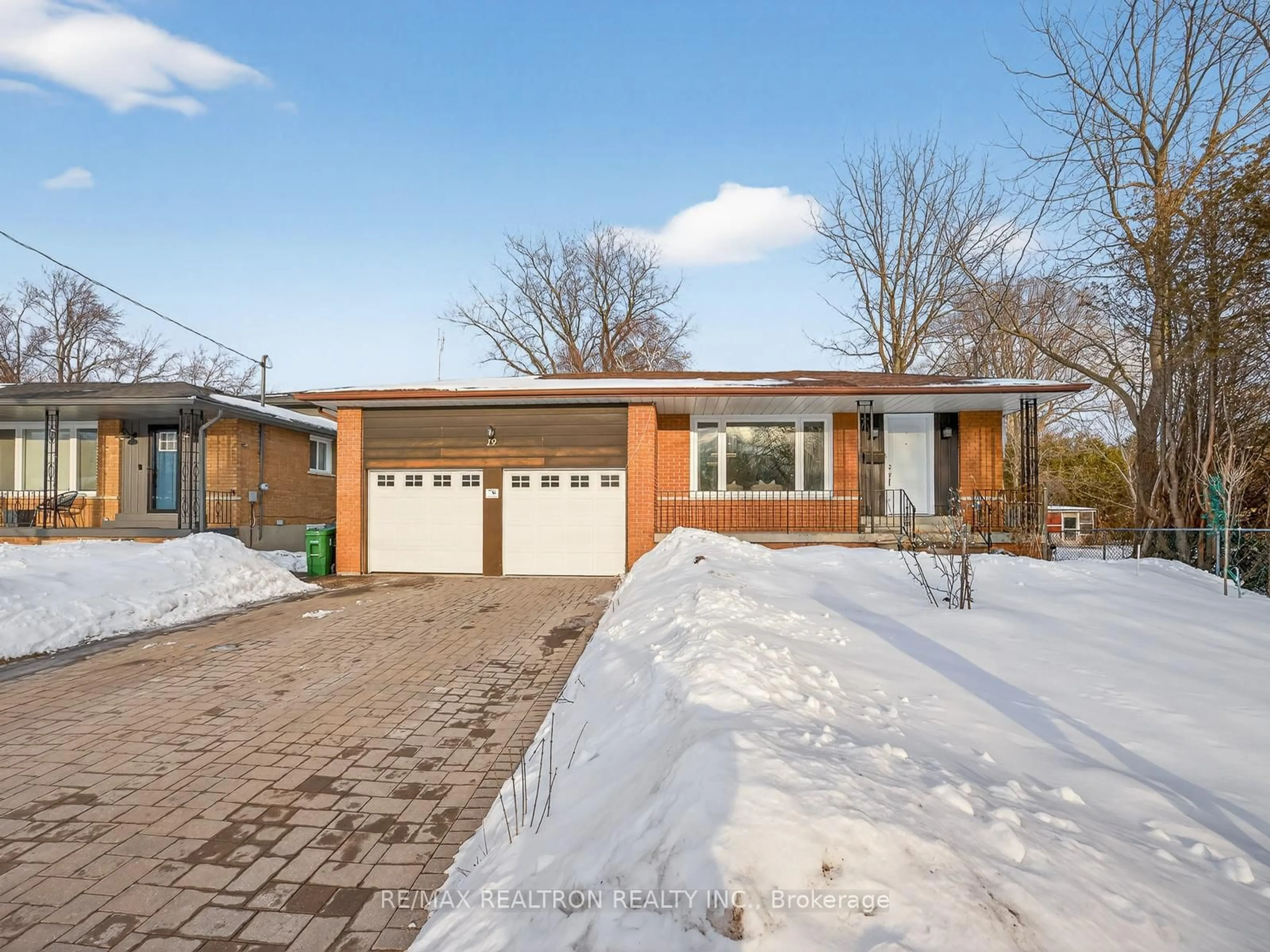 Home with brick exterior material, street for 19 Shoreview Dr, Toronto Ontario M1E 3R1