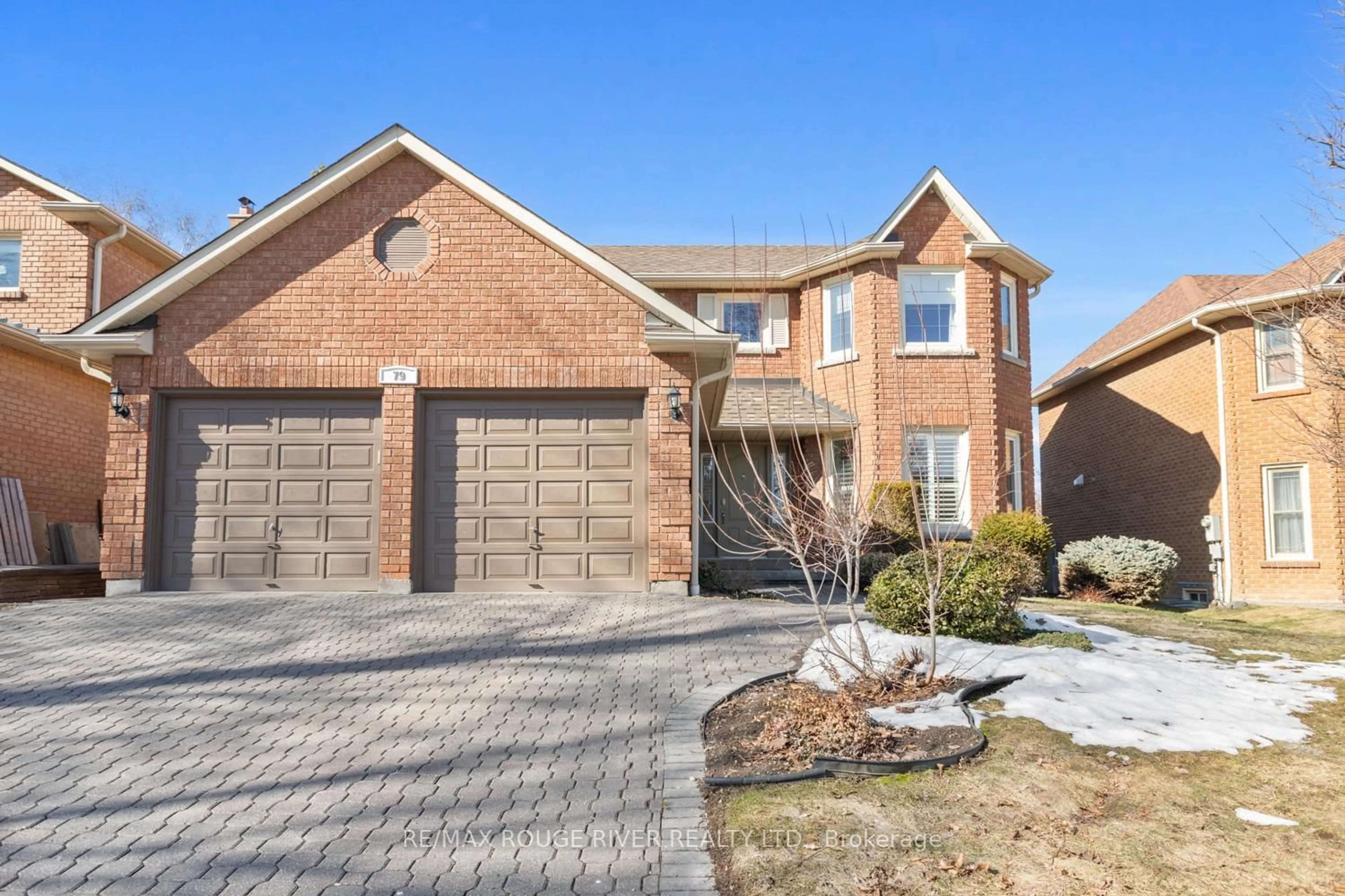 Home with brick exterior material, street for 79 Stargell Dr, Whitby Ontario L1N 7X9