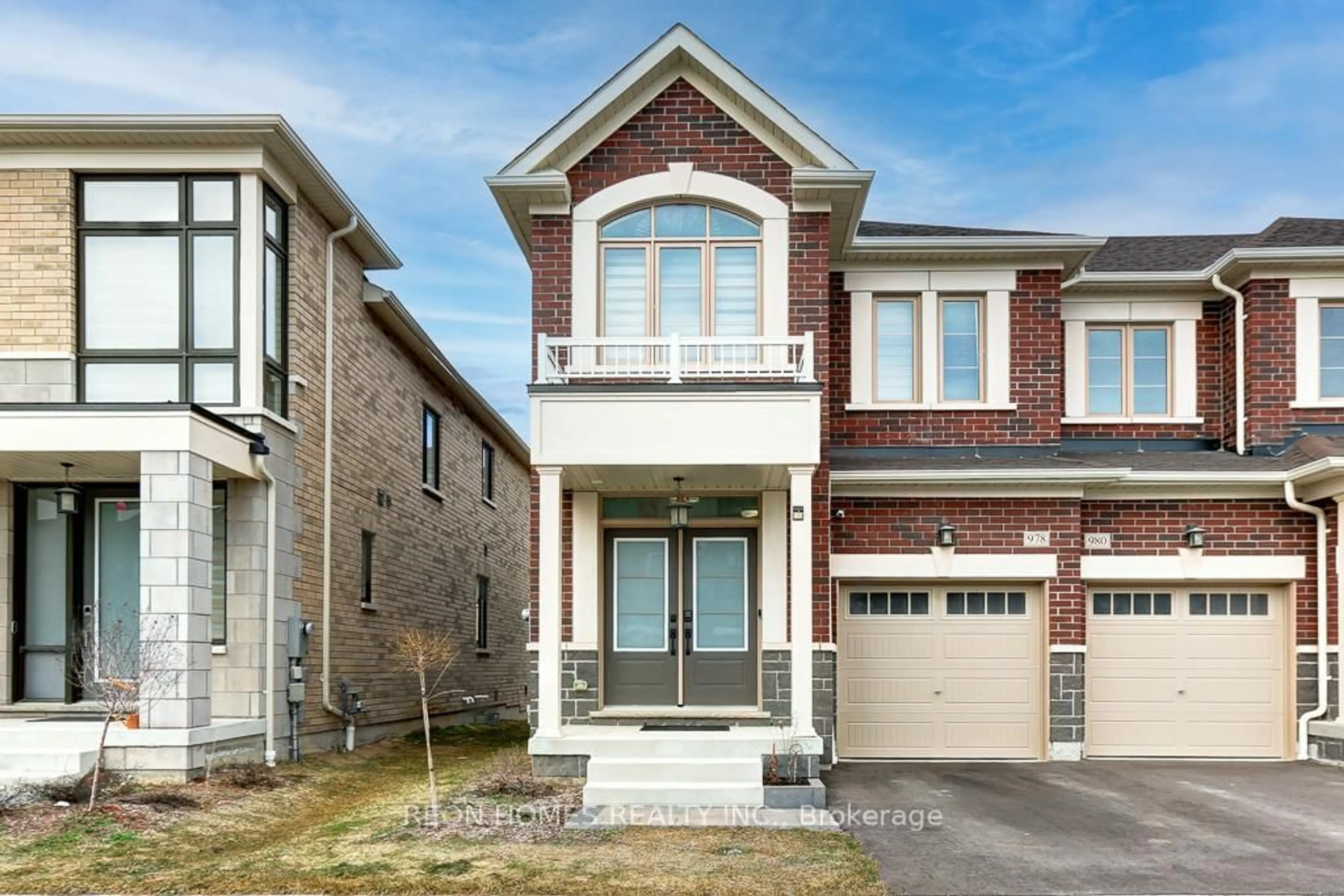 Home with brick exterior material, street for 978 Crowsnest Hllw, Pickering Ontario L1X 0P4