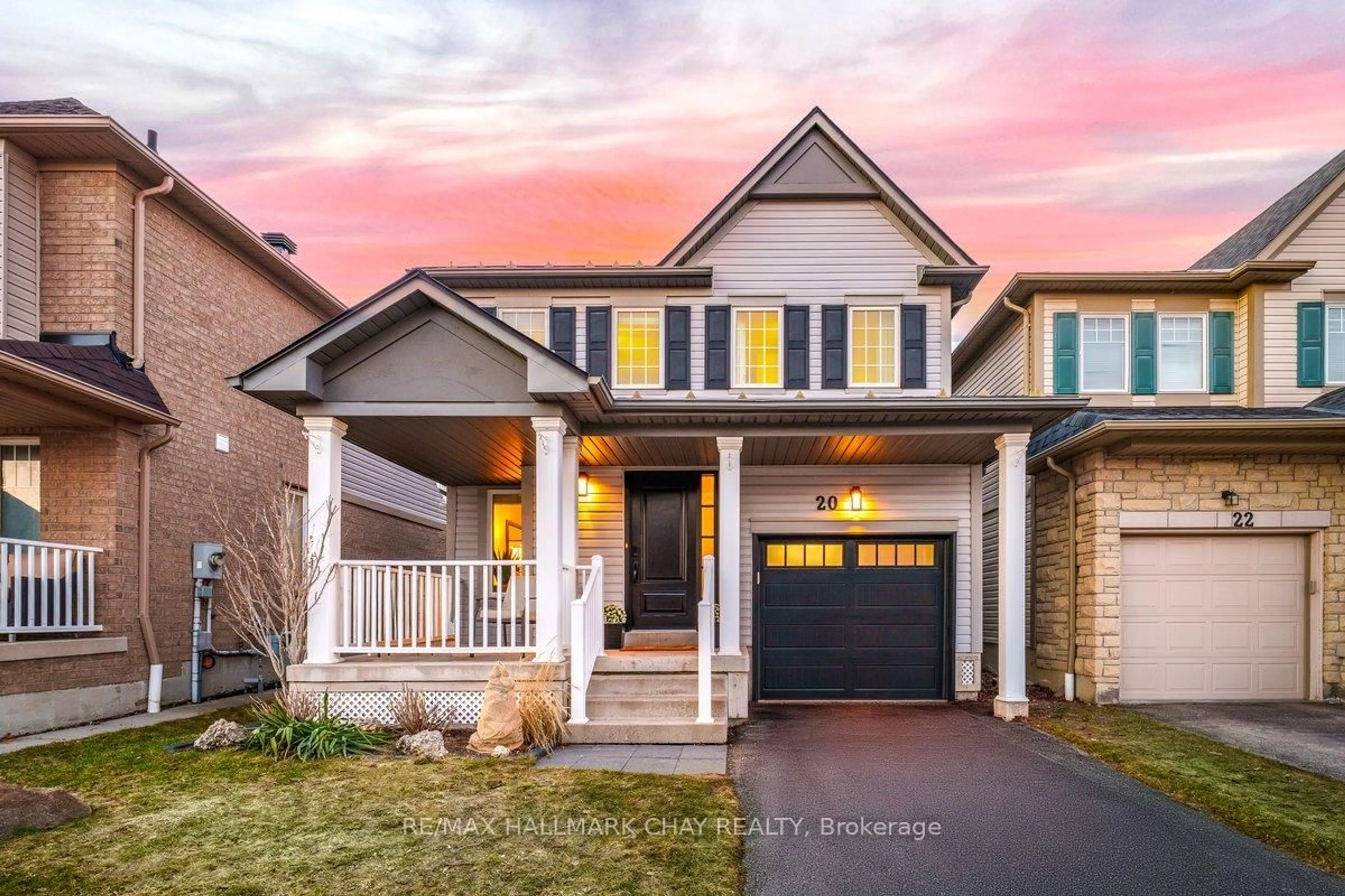 Home with brick exterior material, street for 20 Burwell St, Whitby Ontario L1R 0B7