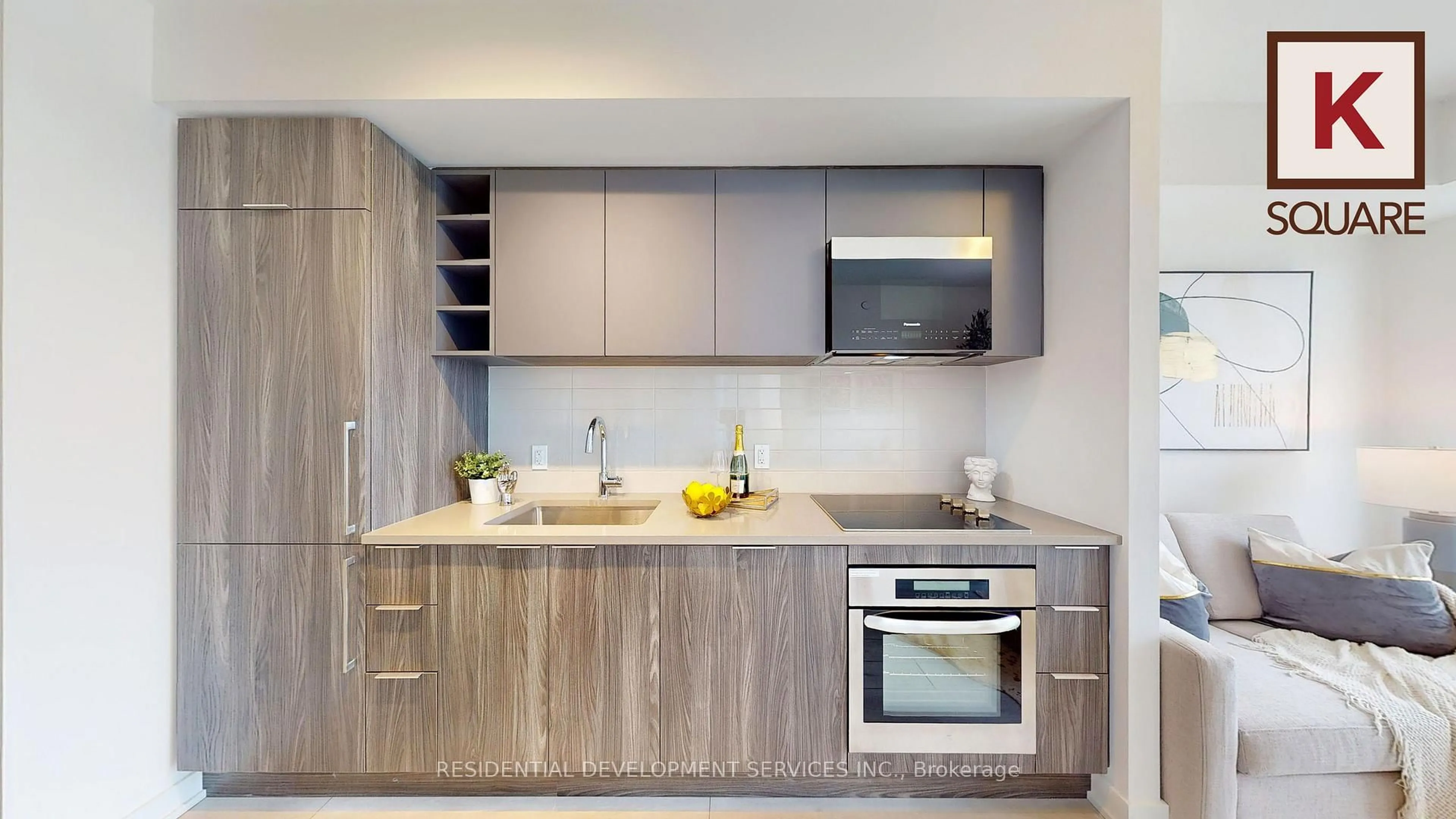 Standard kitchen, unknown for 2031 Kennedy Rd #2127, Toronto Ontario M1T 0B8