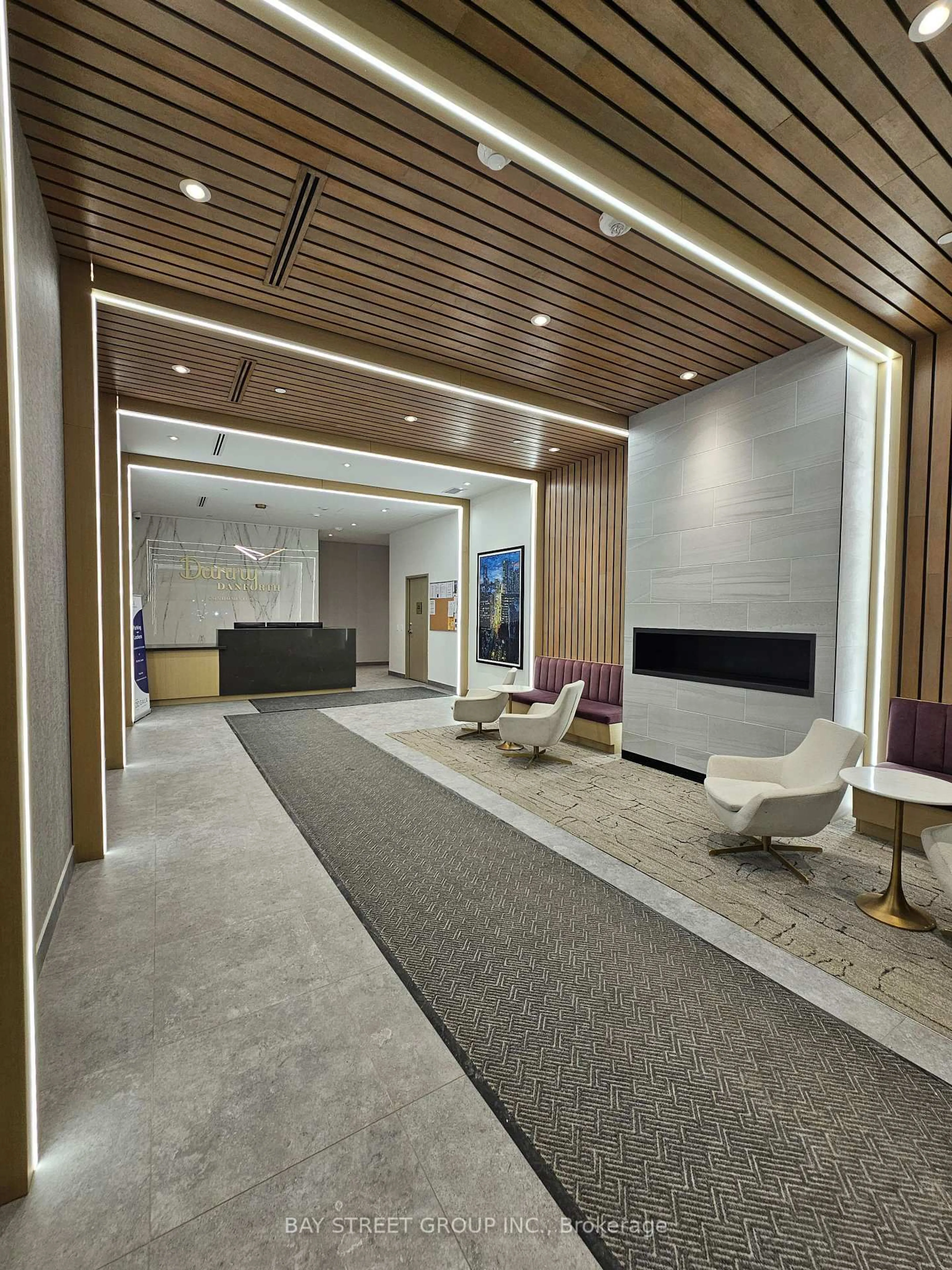 Lobby for 2369 Danforth Ave #801, Toronto Ontario M4C 0B1